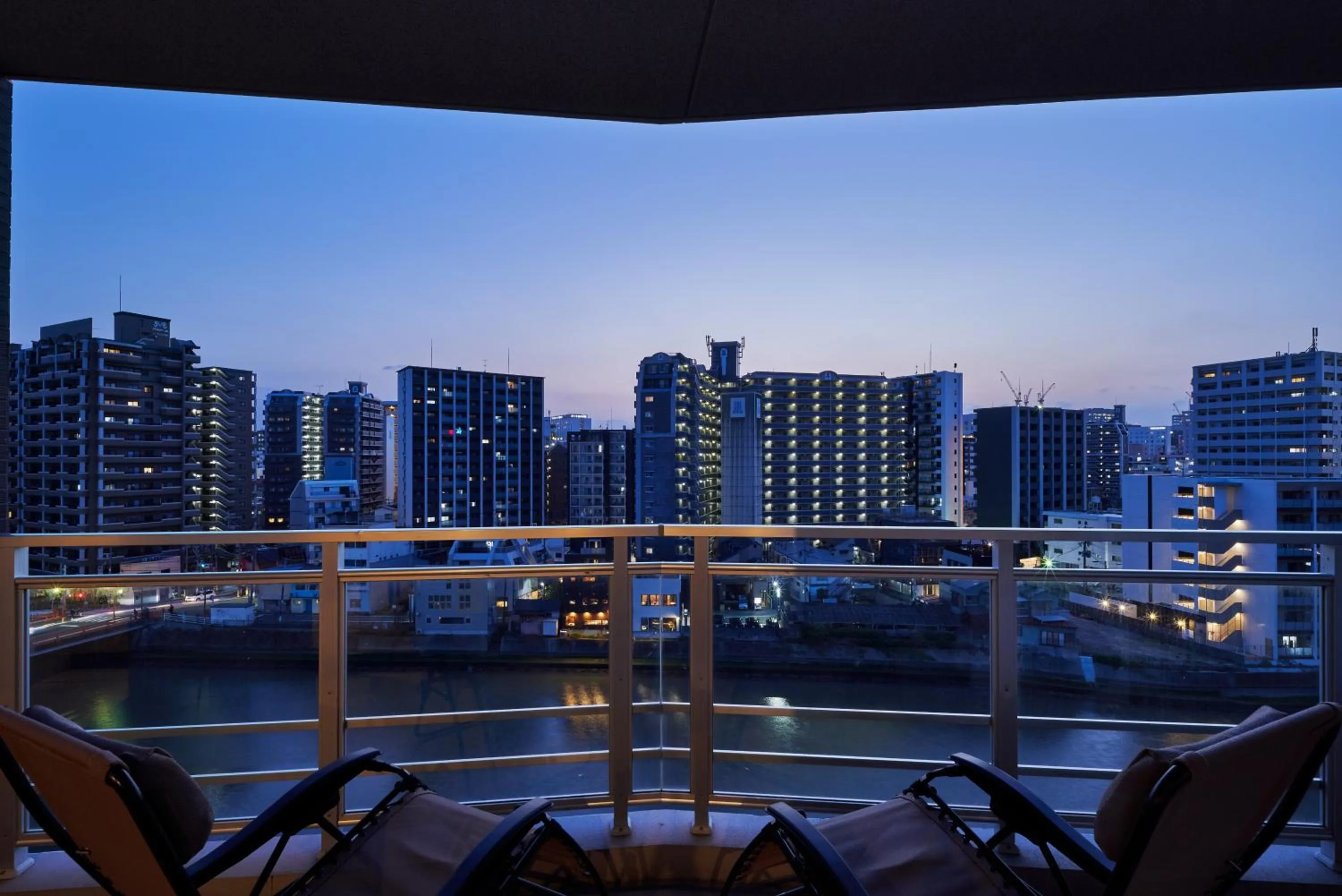 Night in ALFACIO RIVERSIDE STAY HAKATA