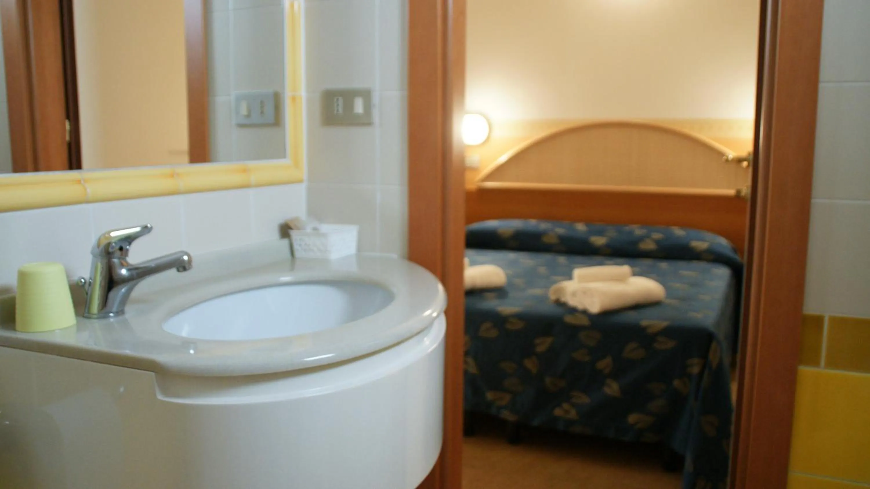 Bed in Hotel Verudella
