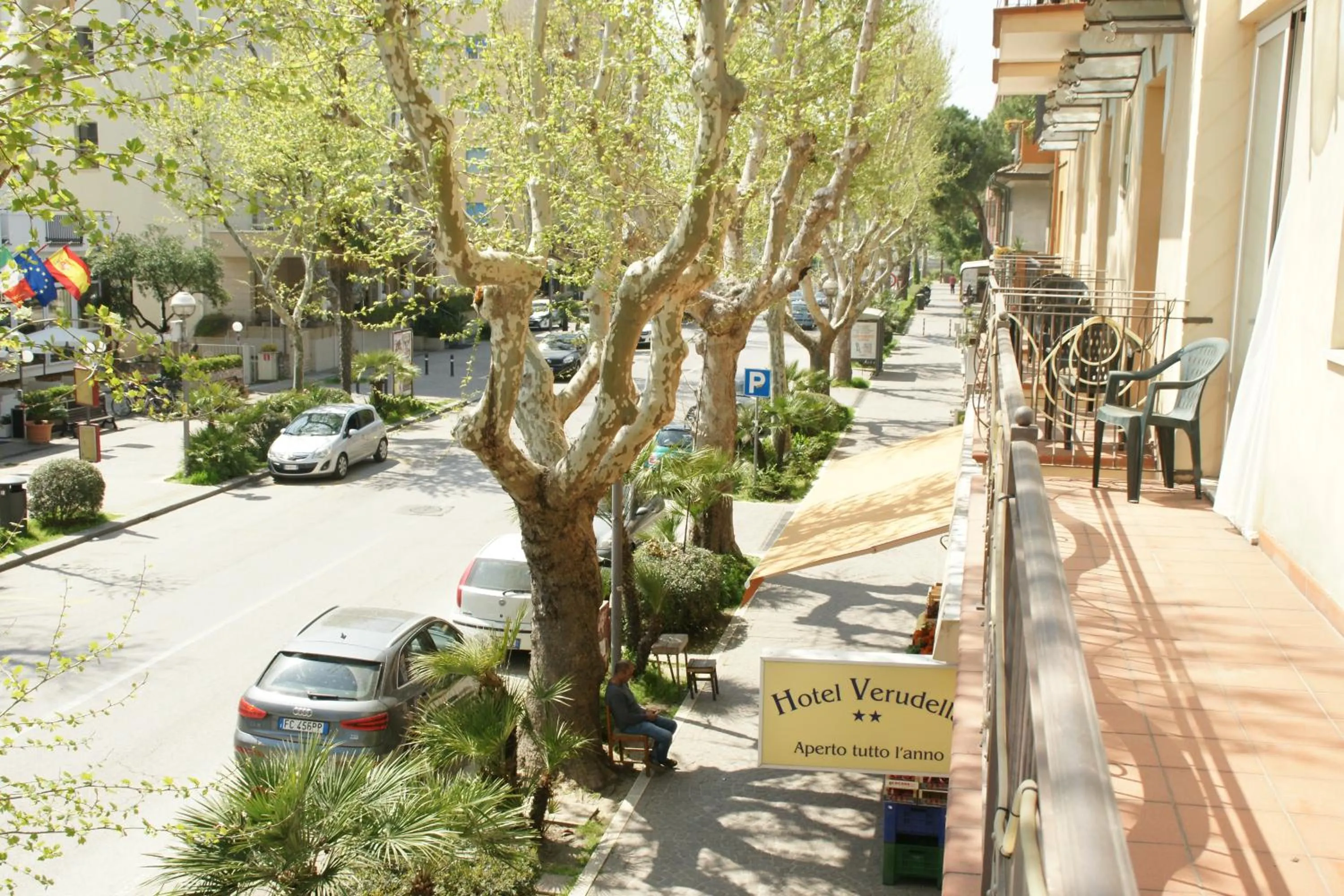 Street view in Hotel Verudella