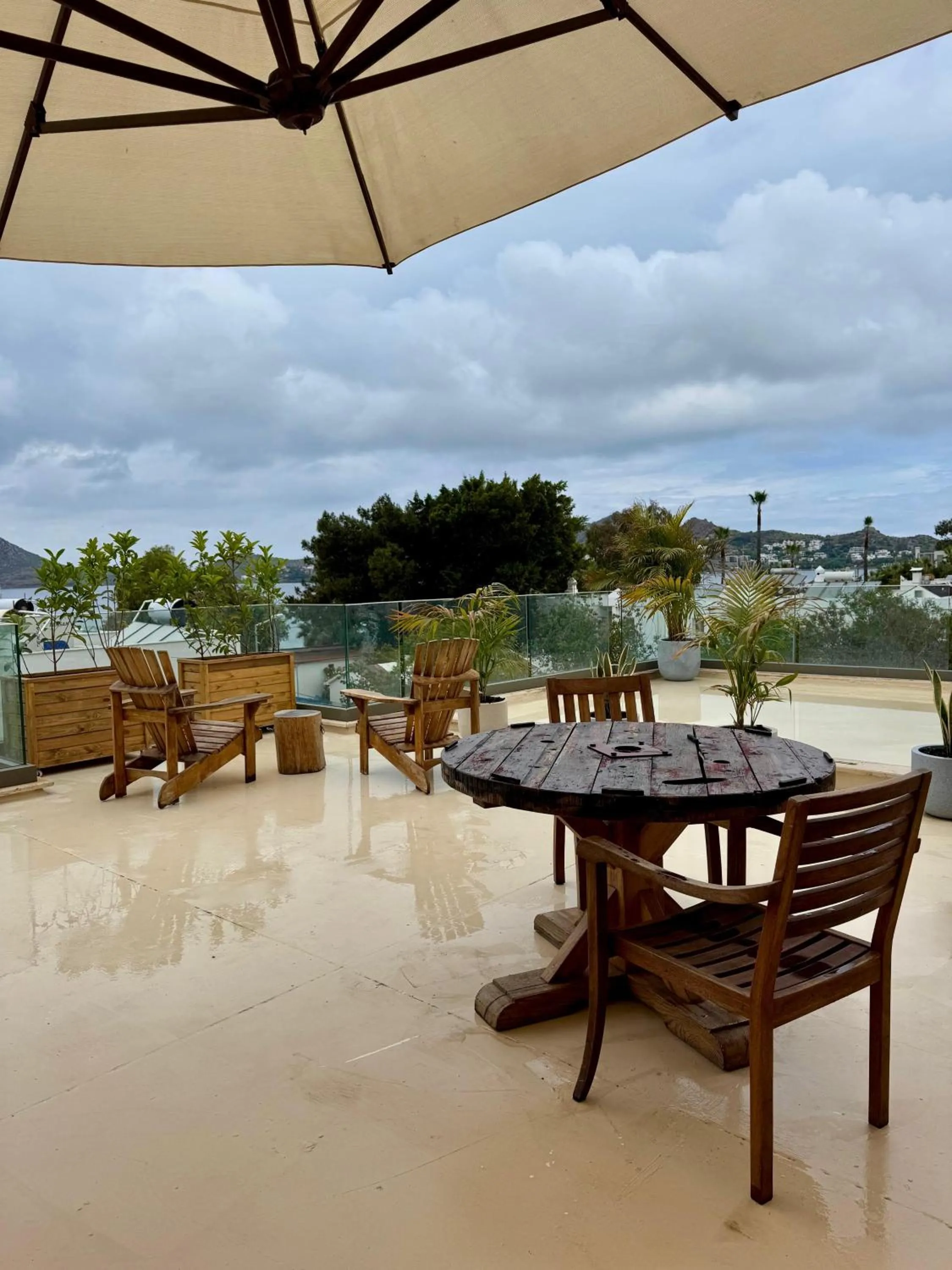 Balcony/Terrace in Sezz Hotels Spa Wellness Yalikavak Adult Only