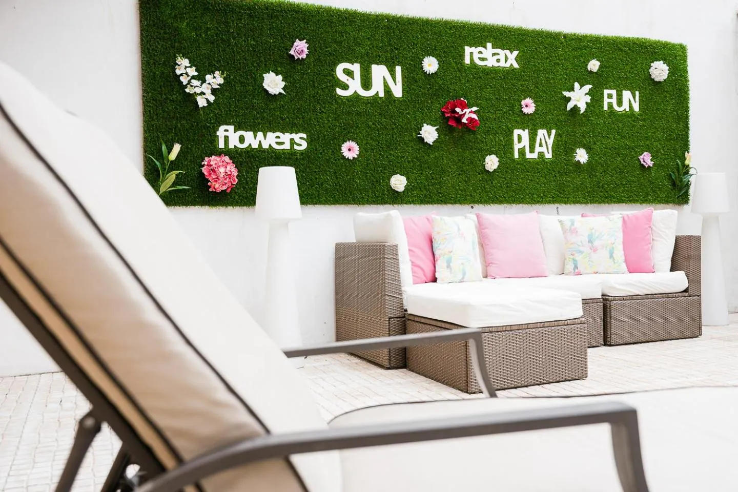 Patio in R3 Service - Five Senses in Coimbra