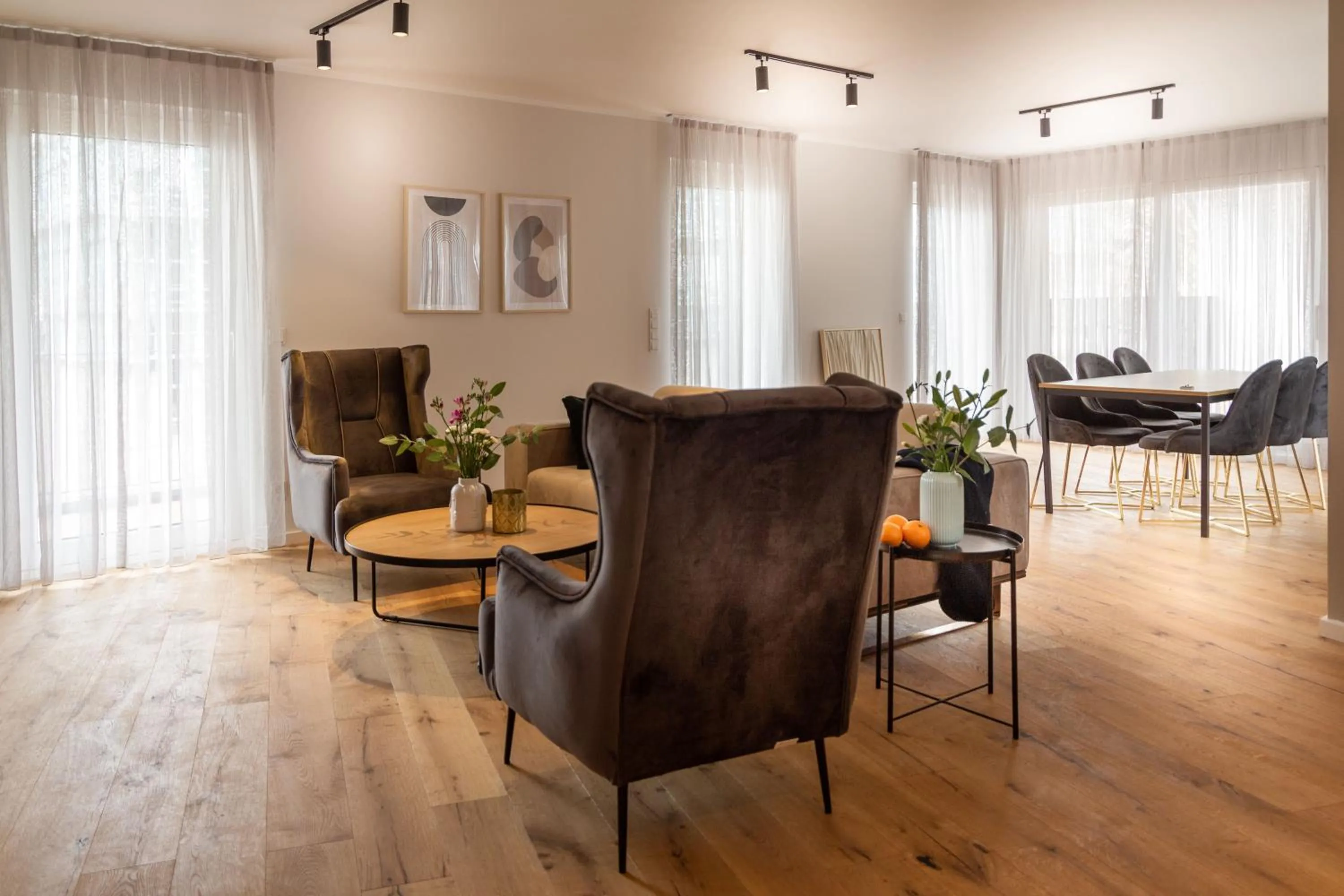 Living room in Sleep Inn Medienhafen Suites