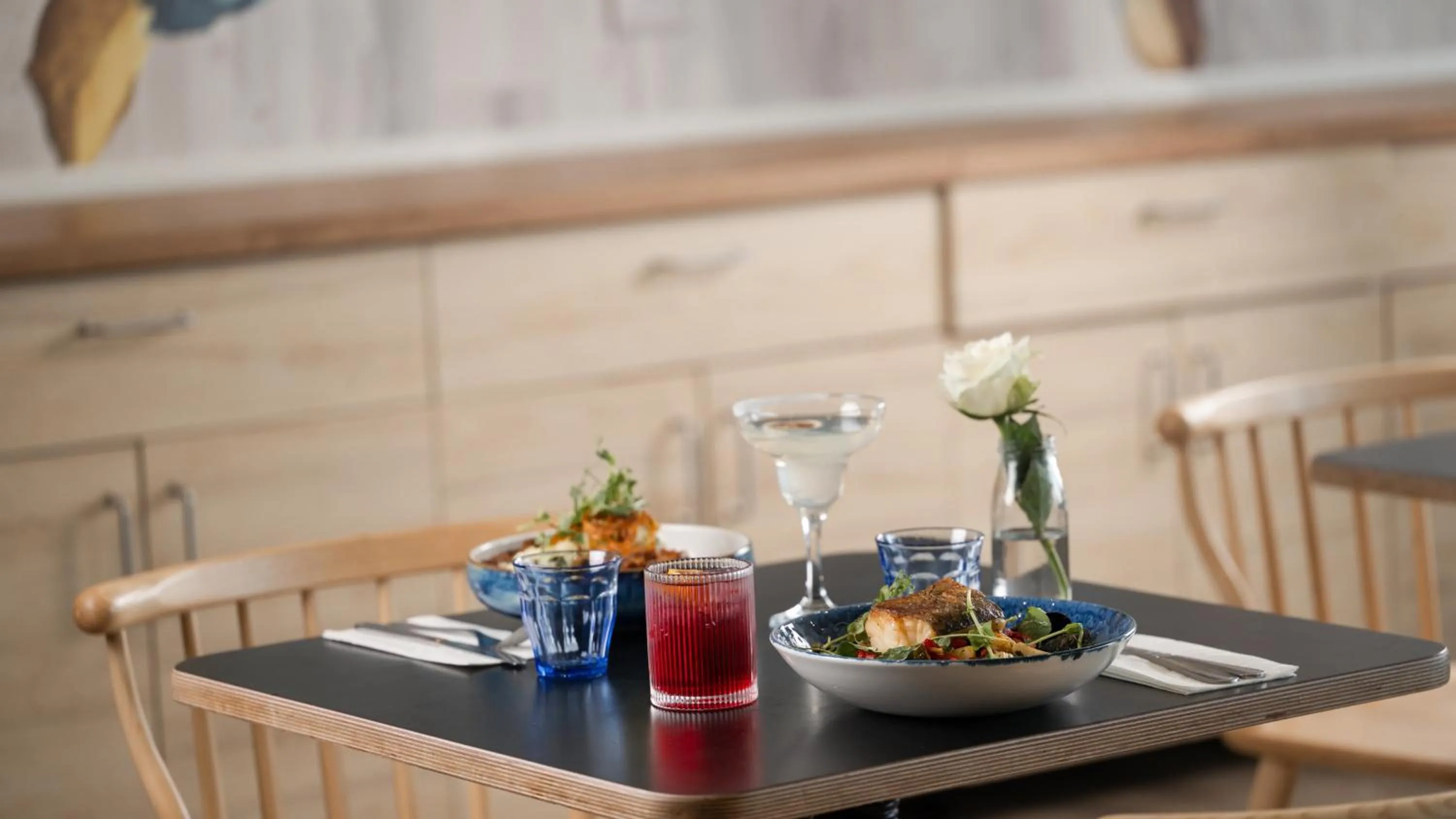 Food and drinks in Marine Hotel Ballycastle