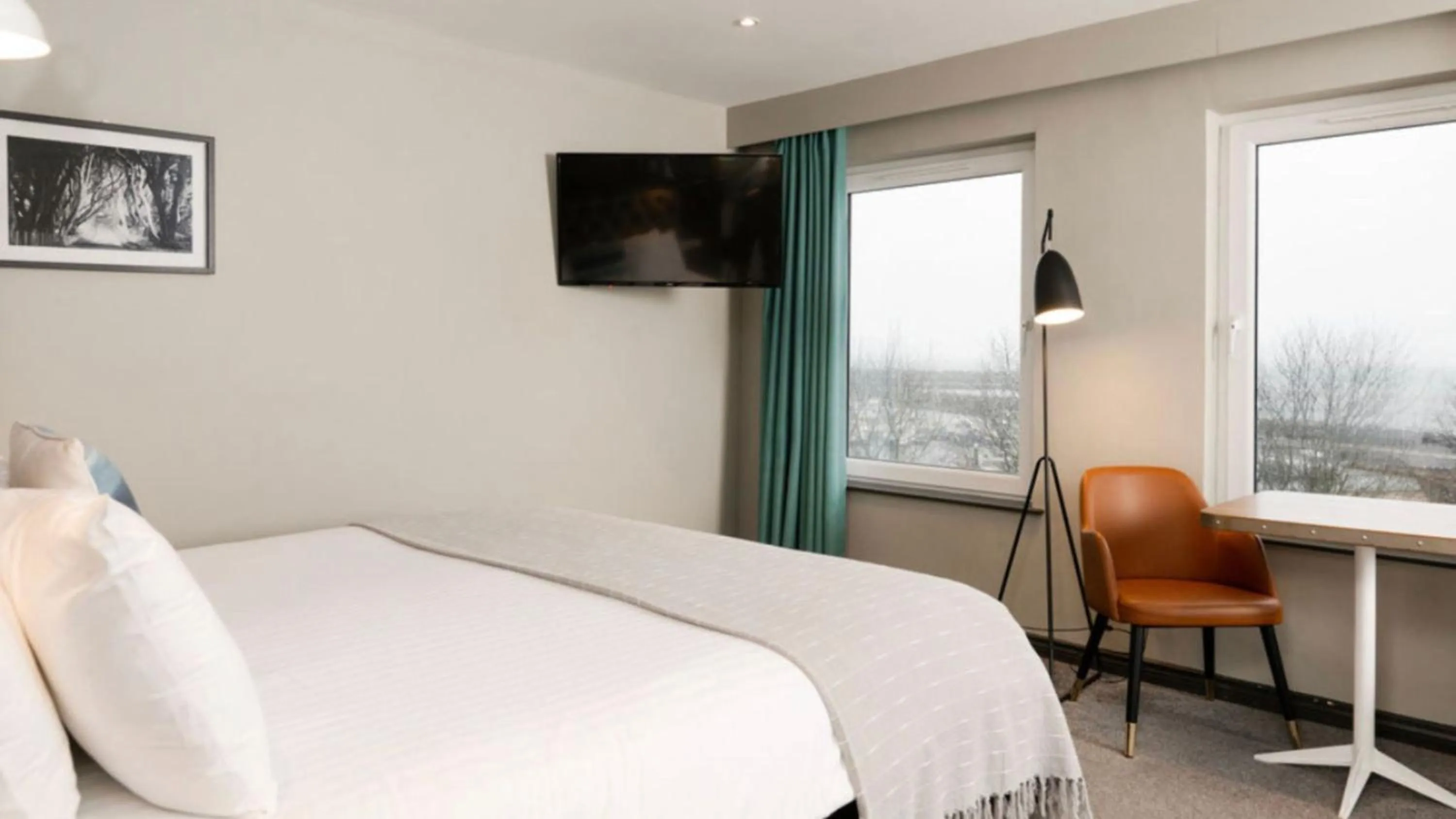 Bed in Marine Hotel Ballycastle