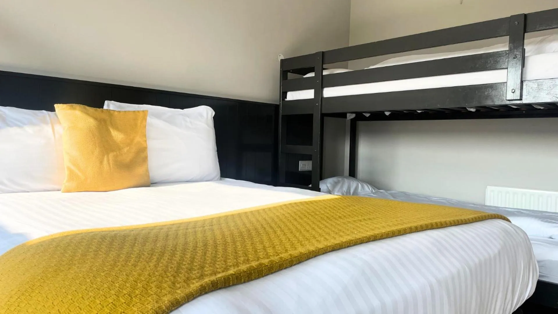 Bed in Marine Hotel Ballycastle