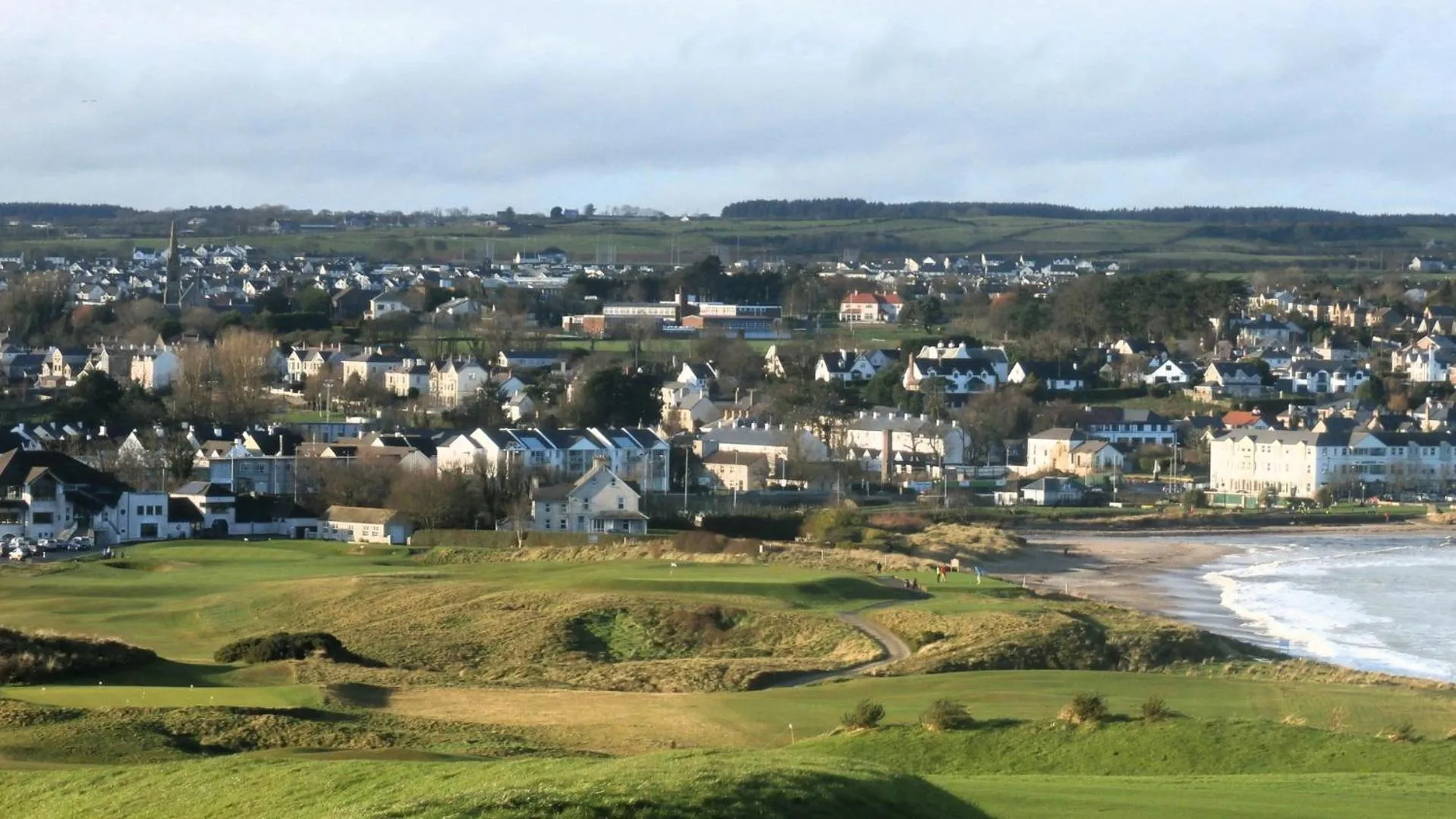 Natural landscape in Marine Hotel Ballycastle