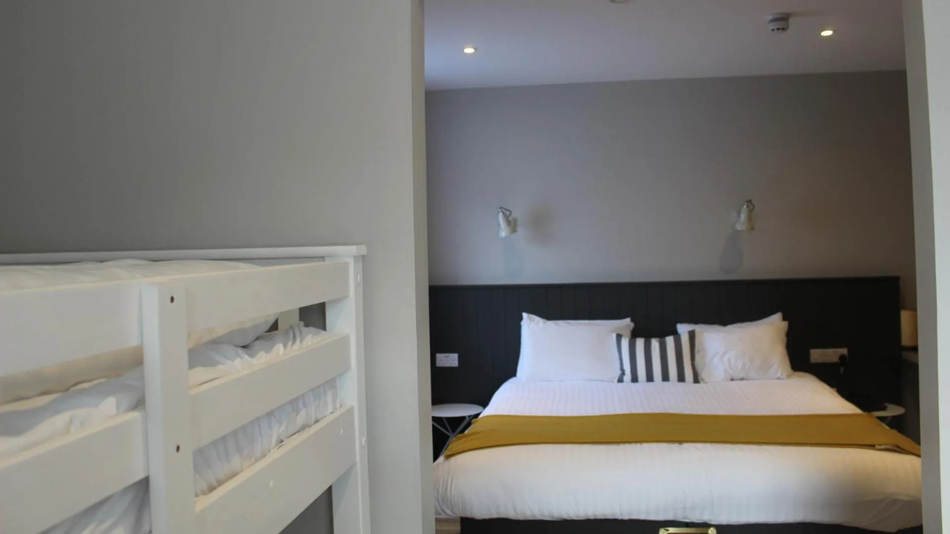 Bed in Marine Hotel Ballycastle