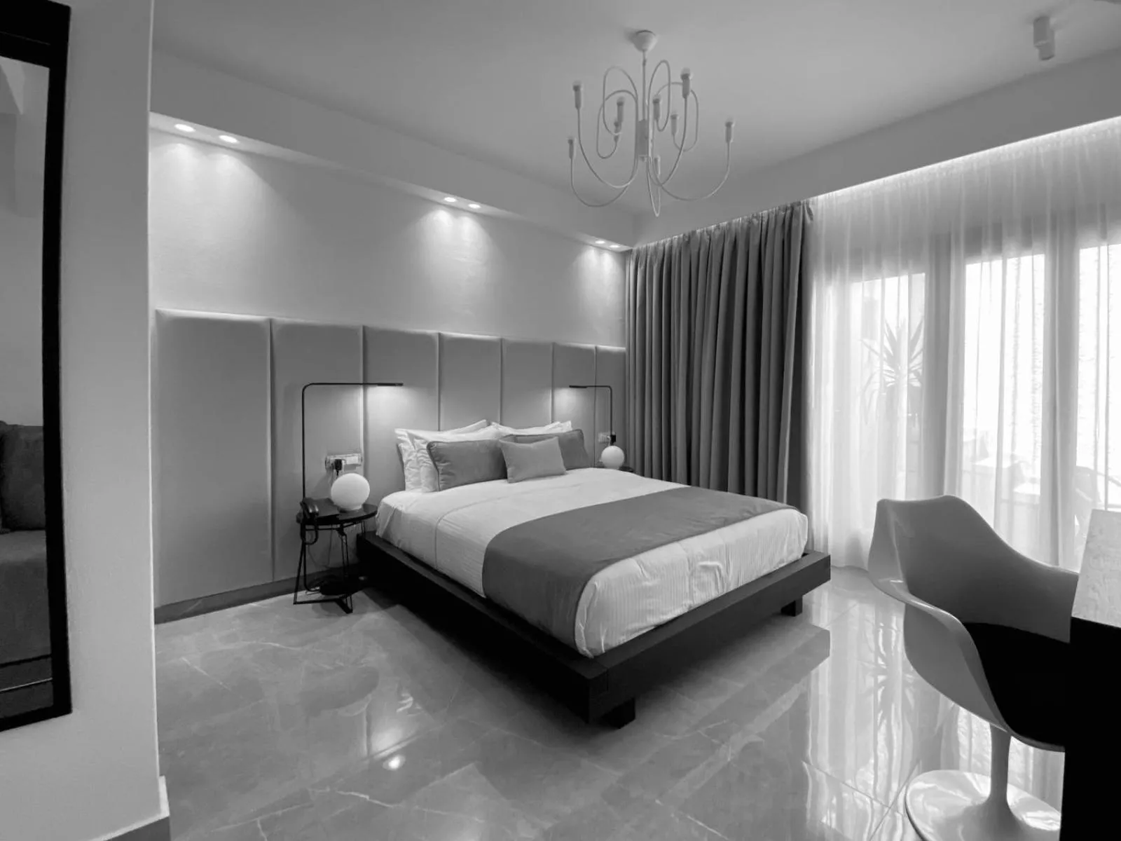Bed in Villa Soula