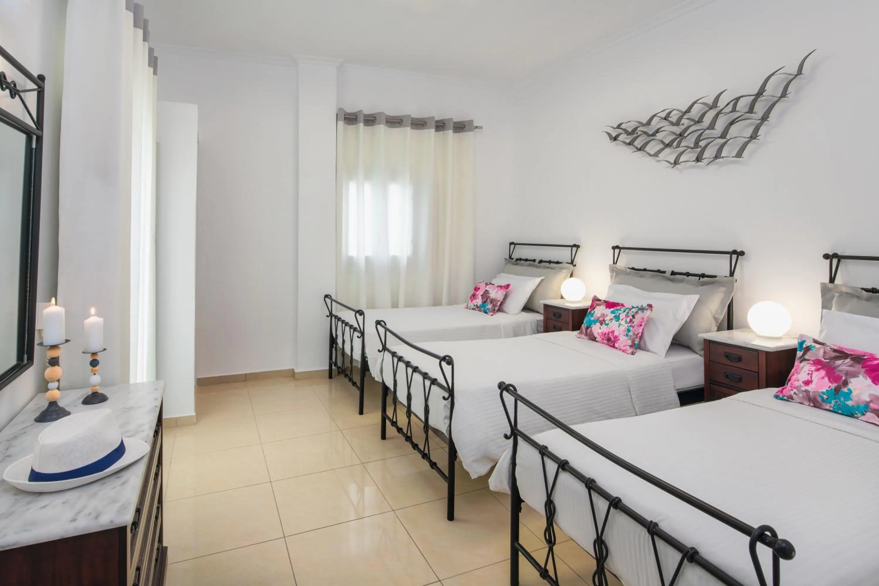 Bed in Villa Soula