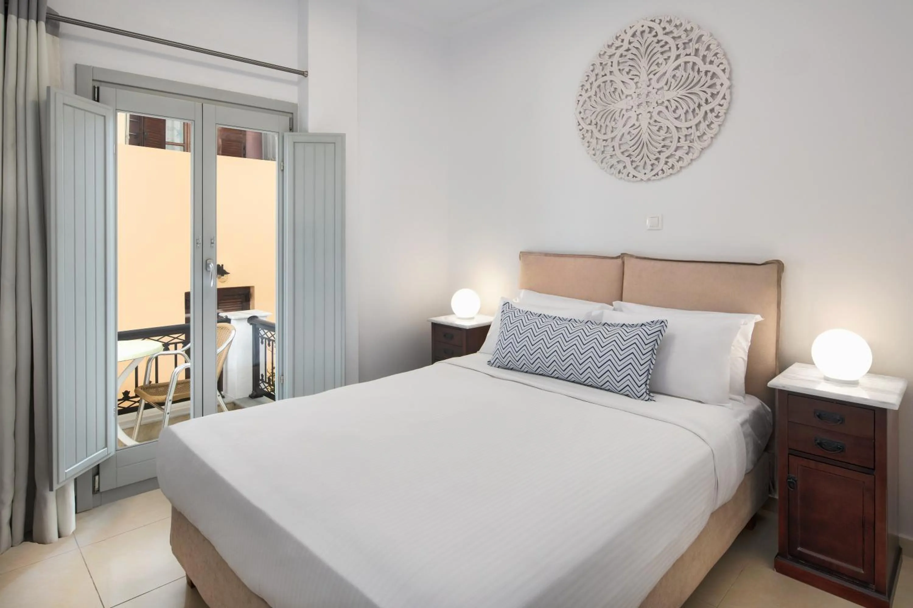 Bed in Villa Soula
