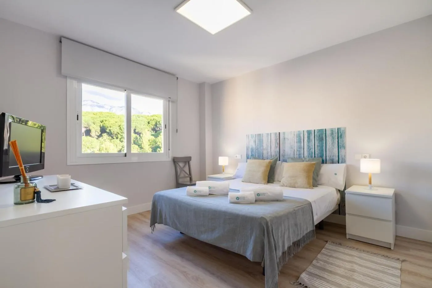Bed in MARBELLA BANUS SUITES - Marbella Centre Soriano 56 Suite Apartment