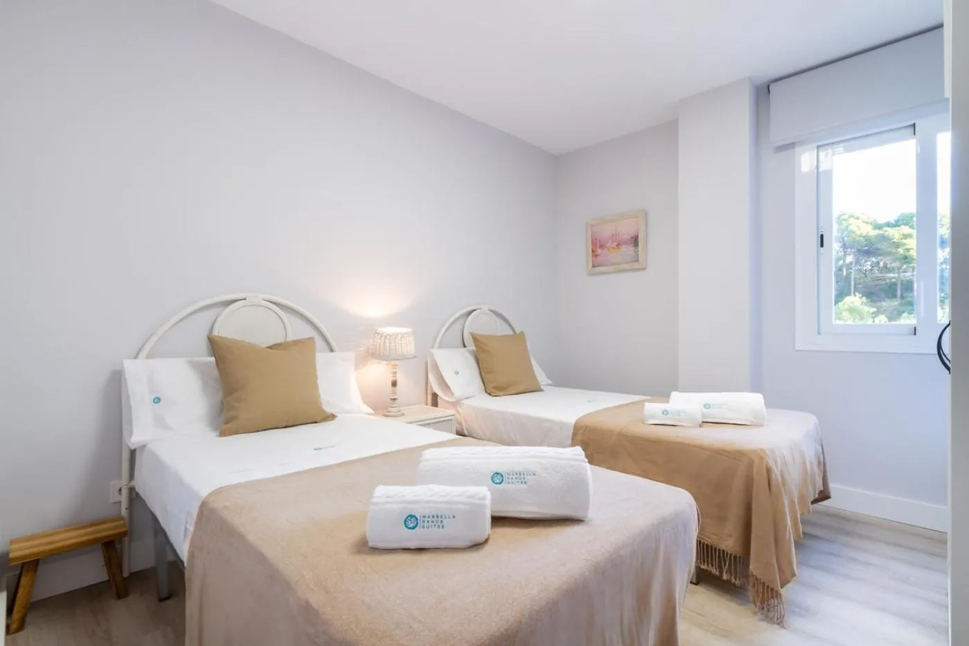 Bed in MARBELLA BANUS SUITES - Marbella Centre Soriano 56 Suite Apartment