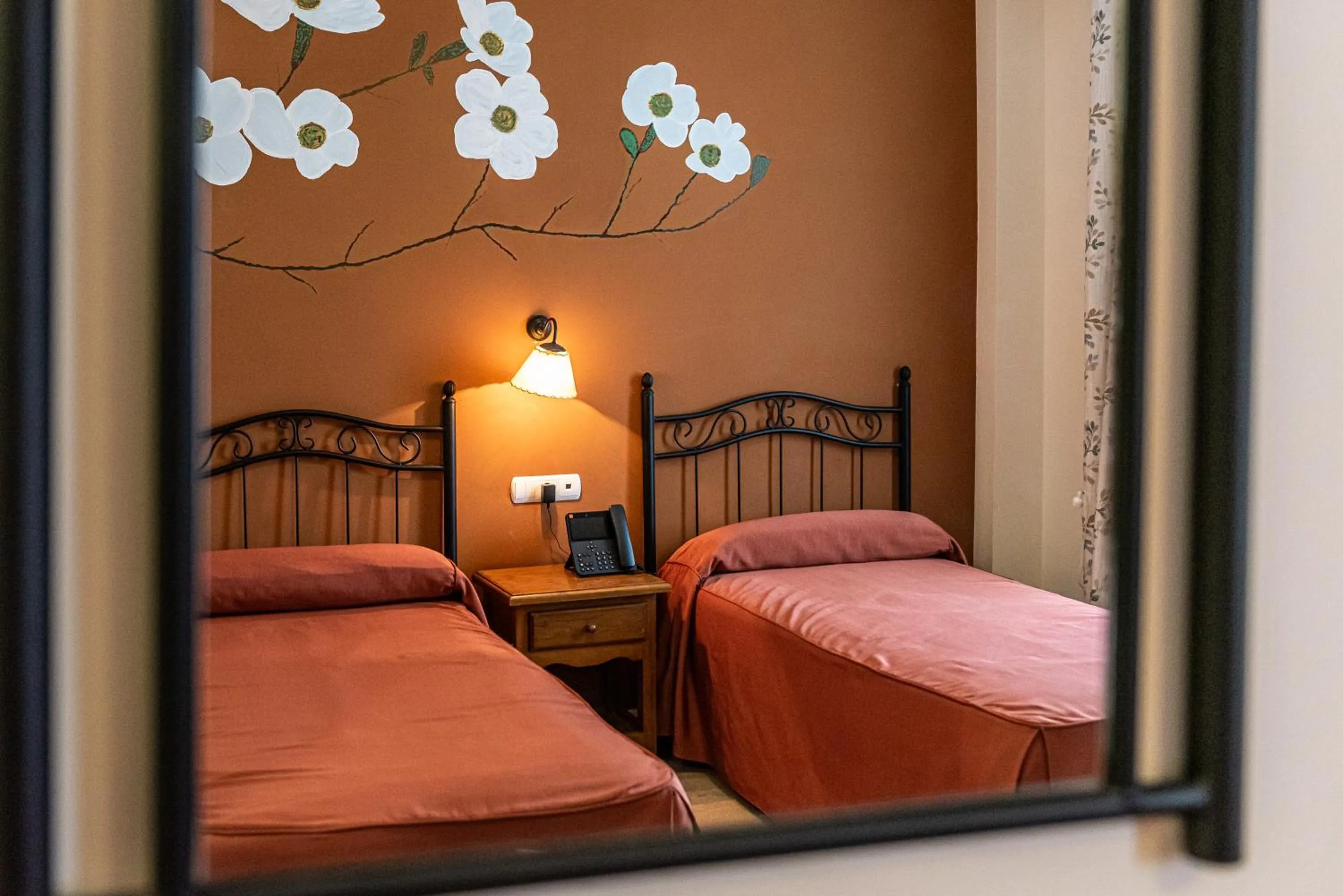 Bed in Hotel Las Rosas