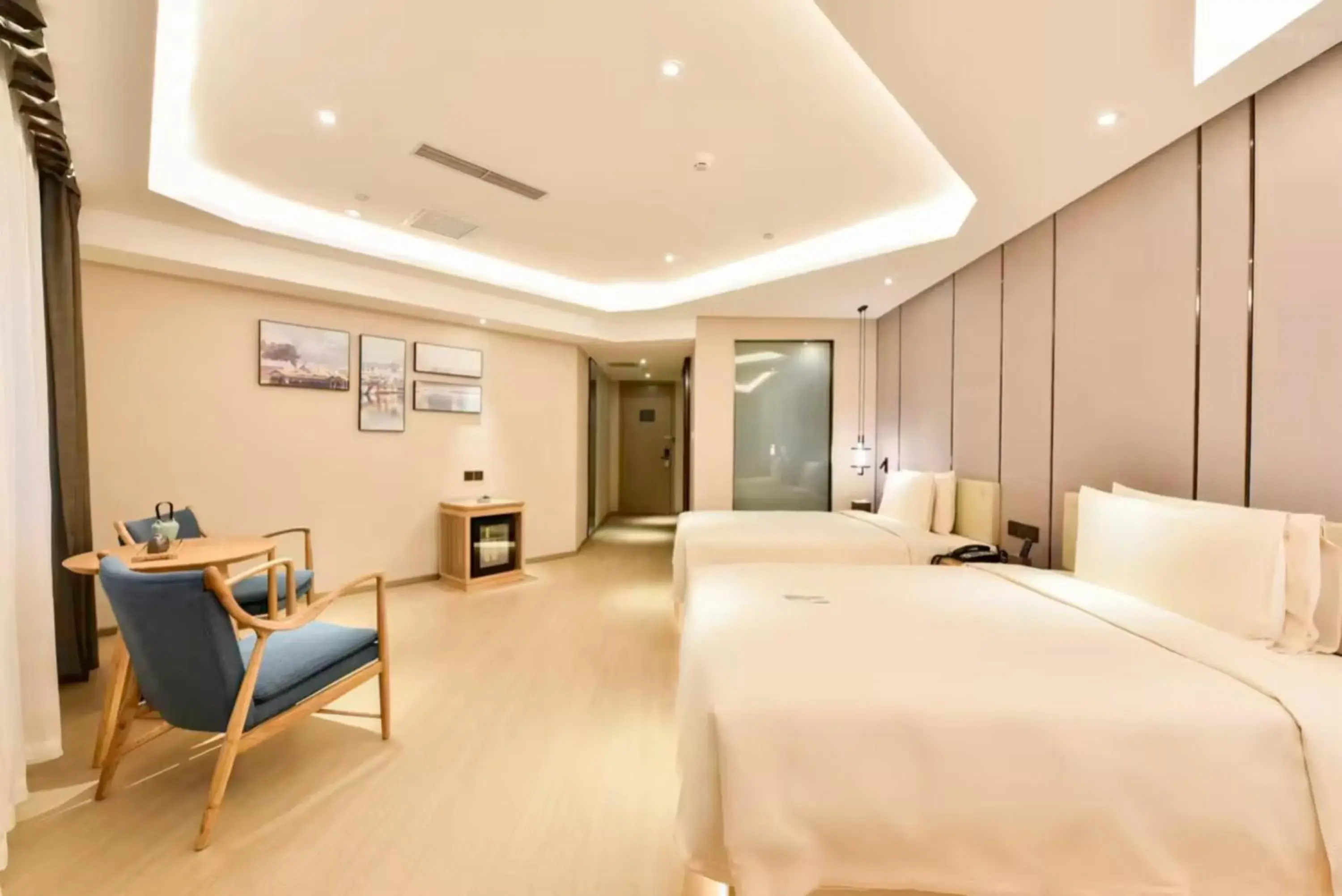 Bed in Atour Hotel Beijing Fuxingmen Bed in Atour Hotel Beijing Fuxingmen