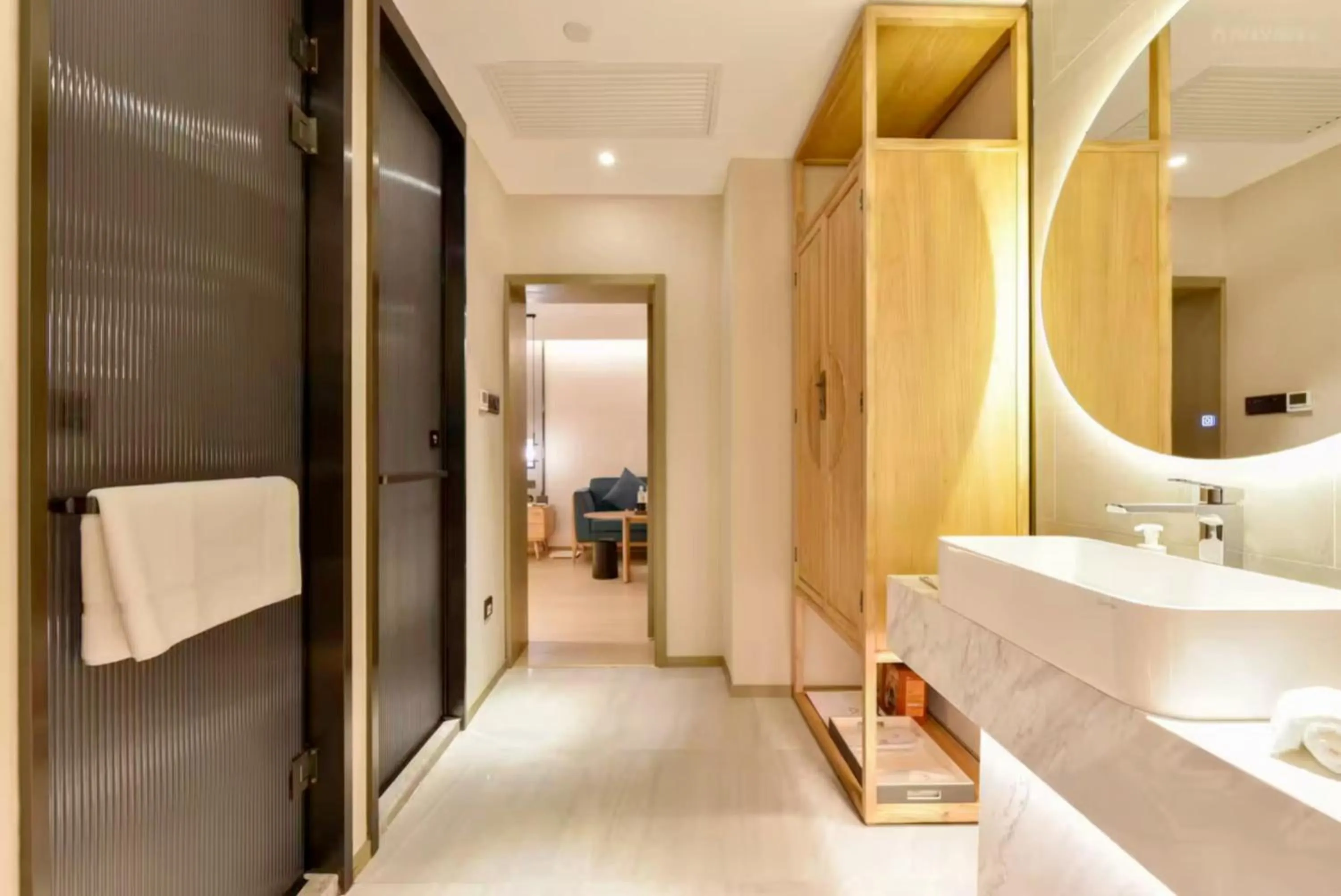 Photo of the whole room in Atour Hotel Beijing Fuxingmen