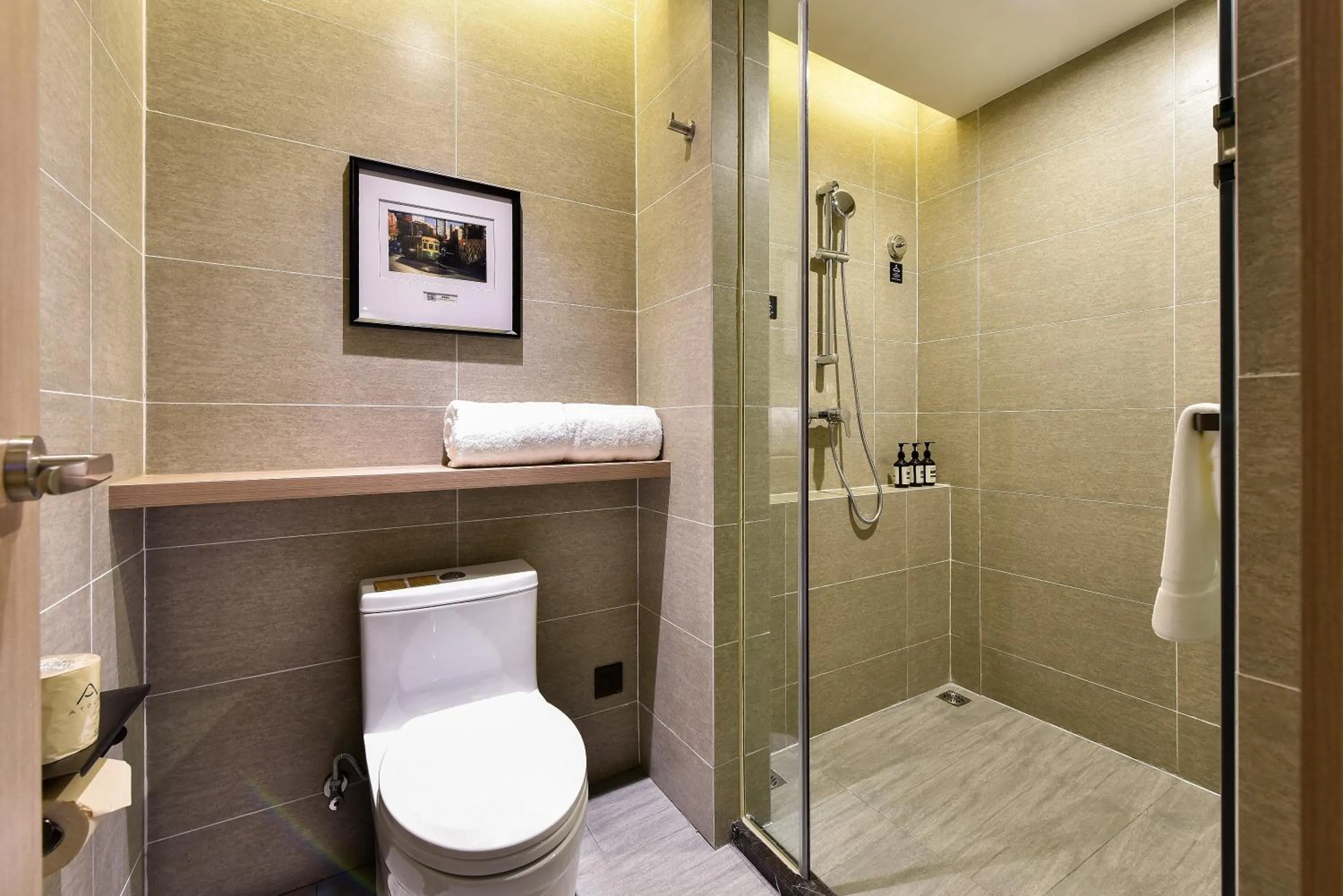 Shower in Atour Hotel Dalian Development Zone Jinma Road