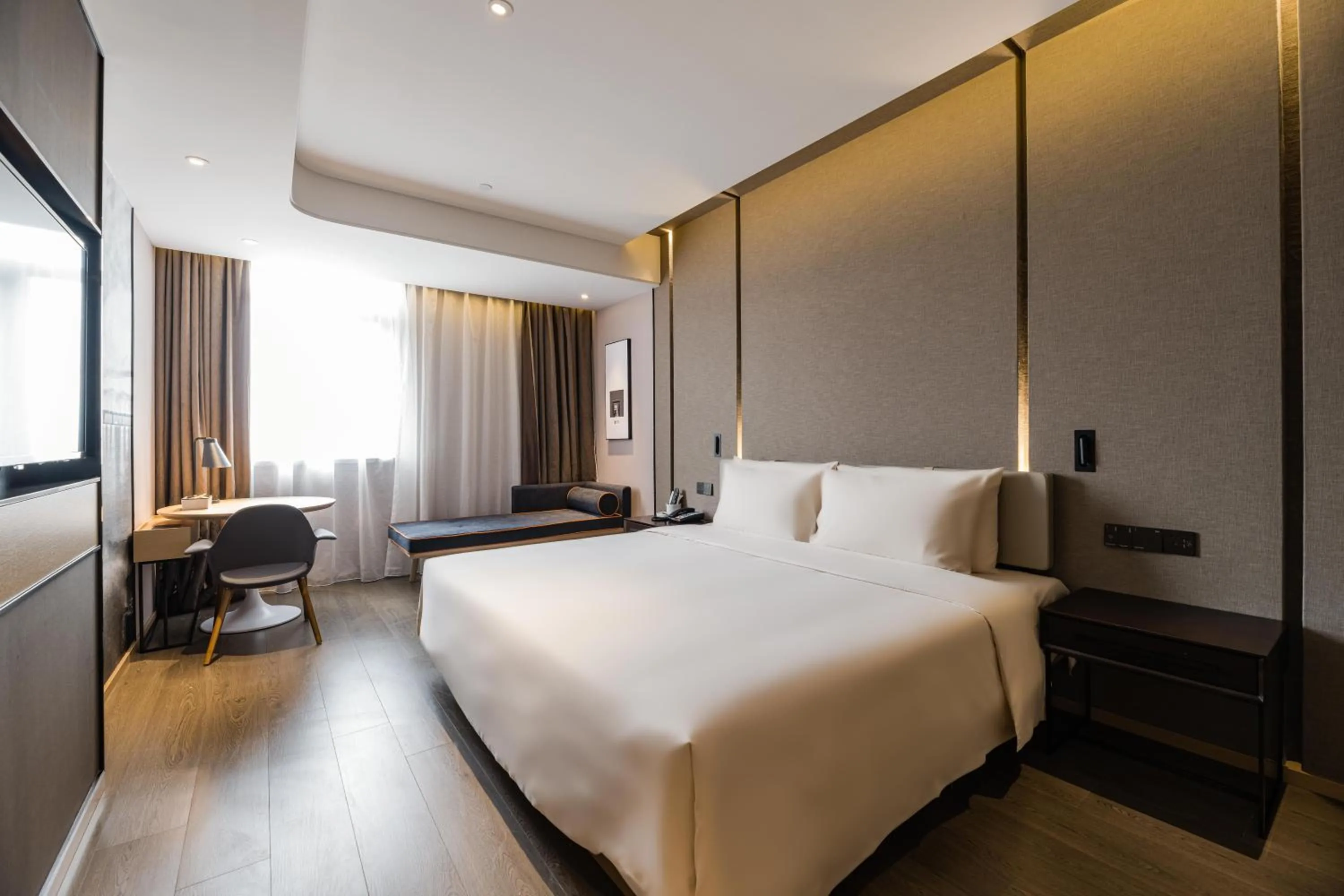 Other, Bed in Atour Hotel Shanghai New International Expo Center Maglev Station