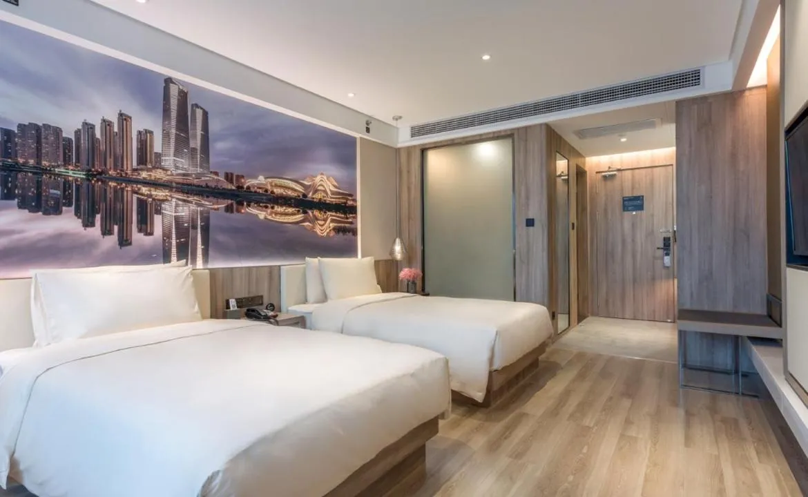 Bed in Atour Hotel Changsha IFC Center