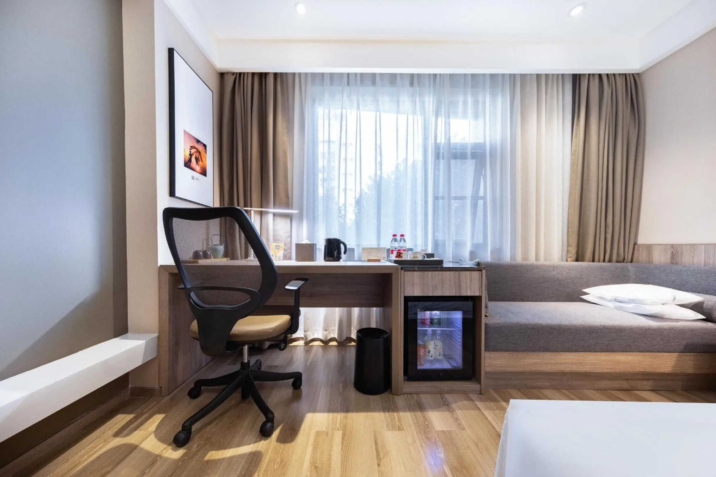 Bed in Atour Hotel Changsha IFC Center
