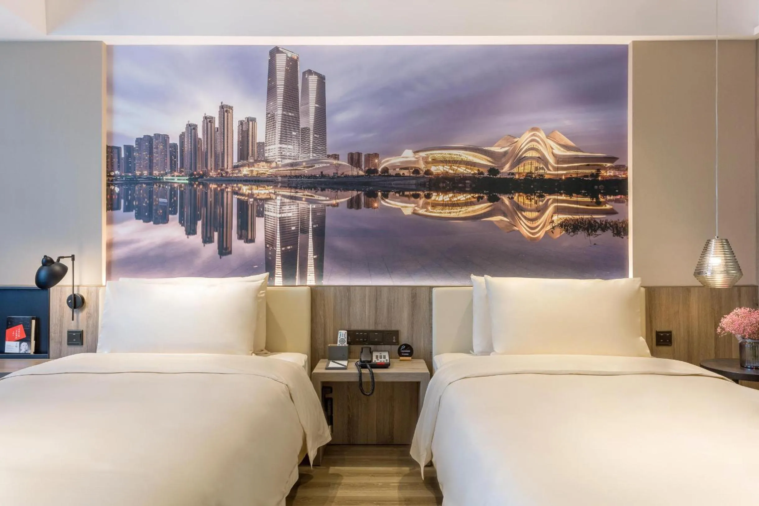 Bed in Atour Hotel Changsha IFC Center