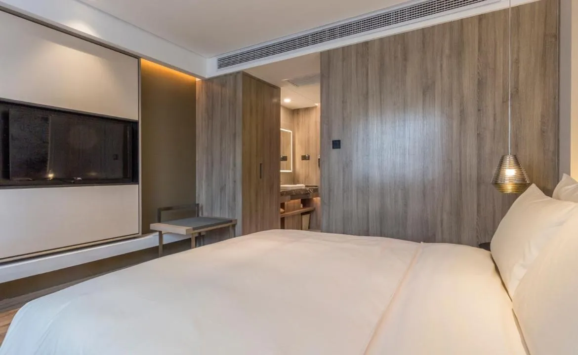 Bed in Atour Hotel Changsha IFC Center