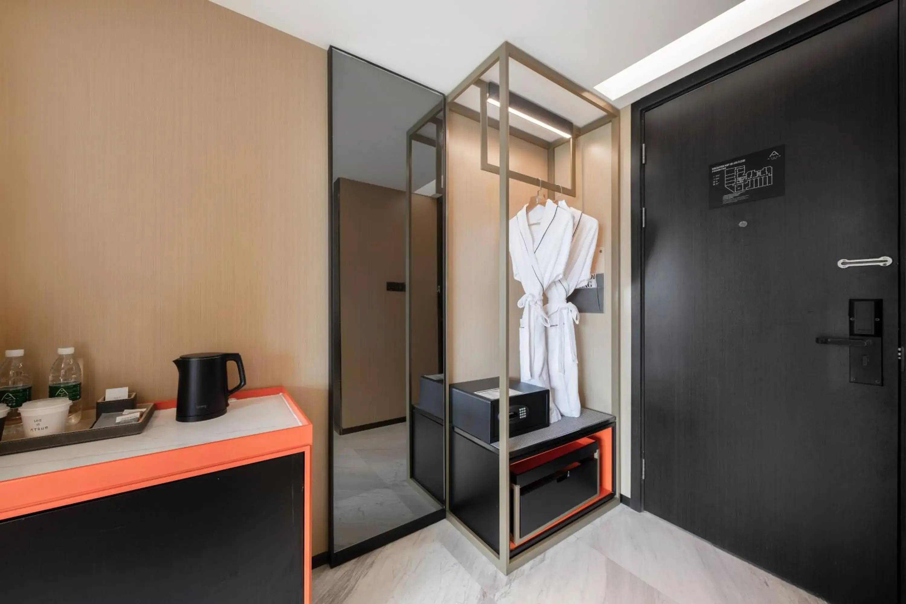 Bed in Atour S Hotel Chengdu Taikoo Li Bed in Atour S Hotel Chengdu Taikoo Li