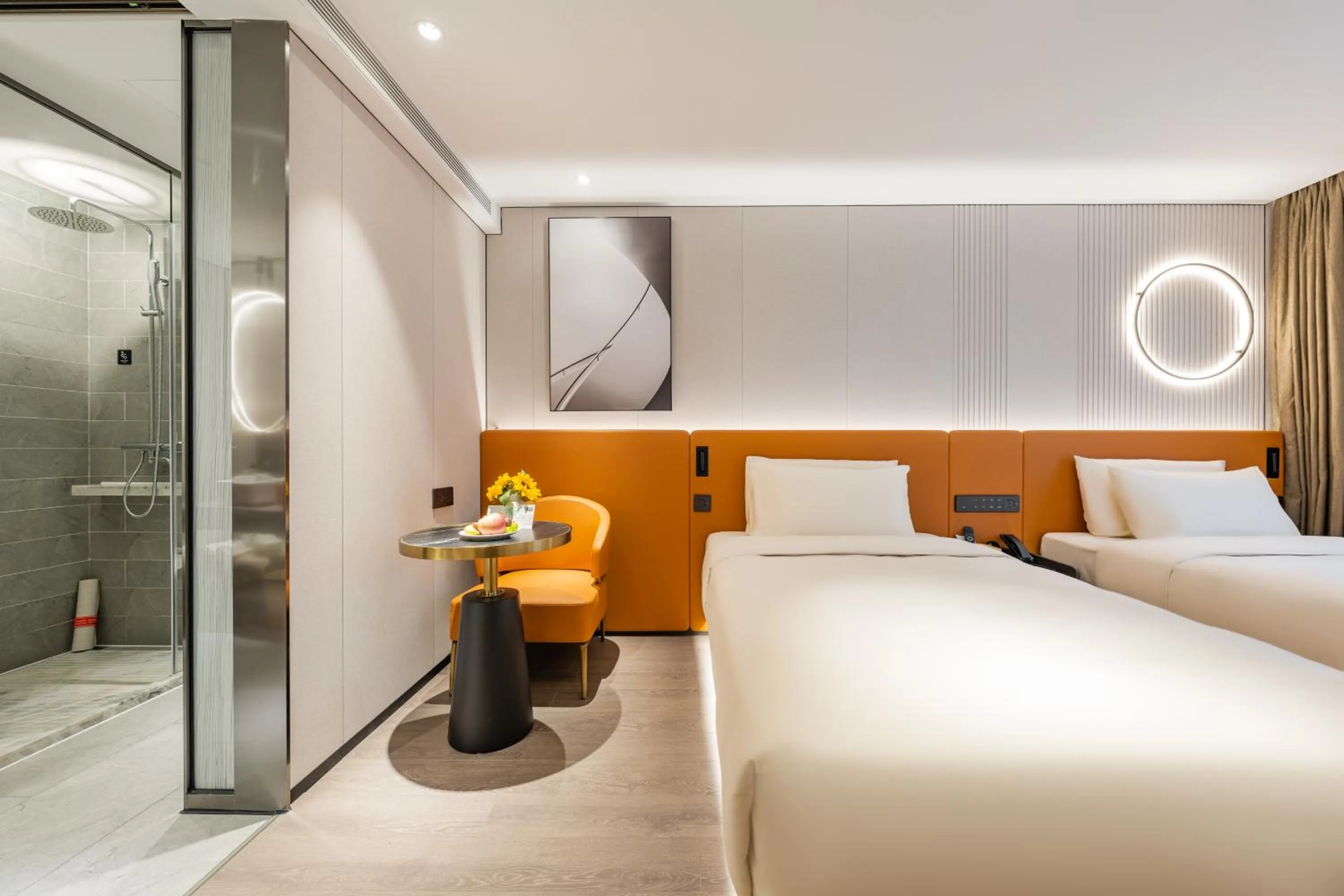 Bedroom, Bed in Atour Hotel Beijing Tiananmen Wangfujing Pedestrian