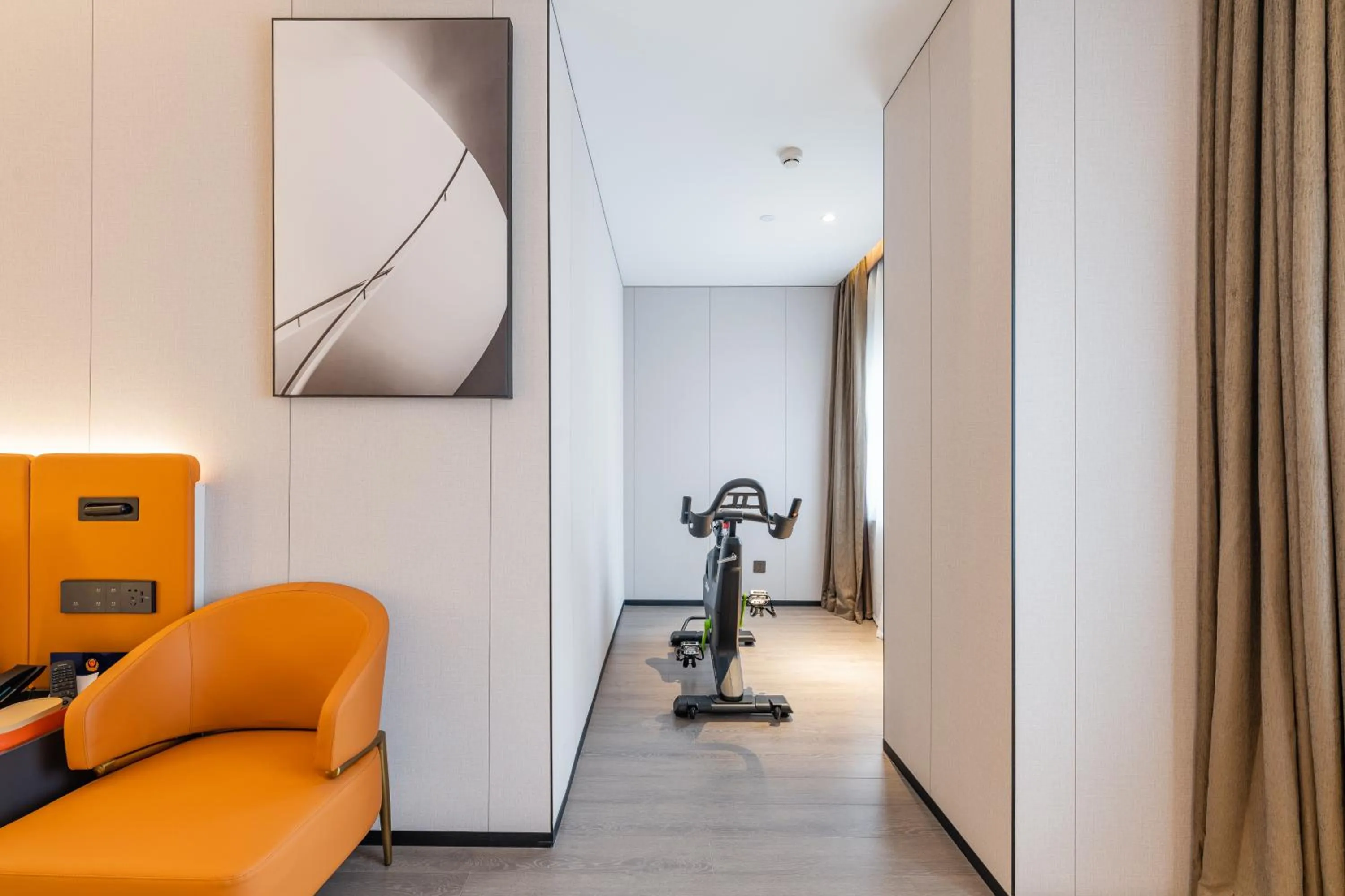 Living room in Atour Hotel Beijing Tiananmen Wangfujing Pedestrian