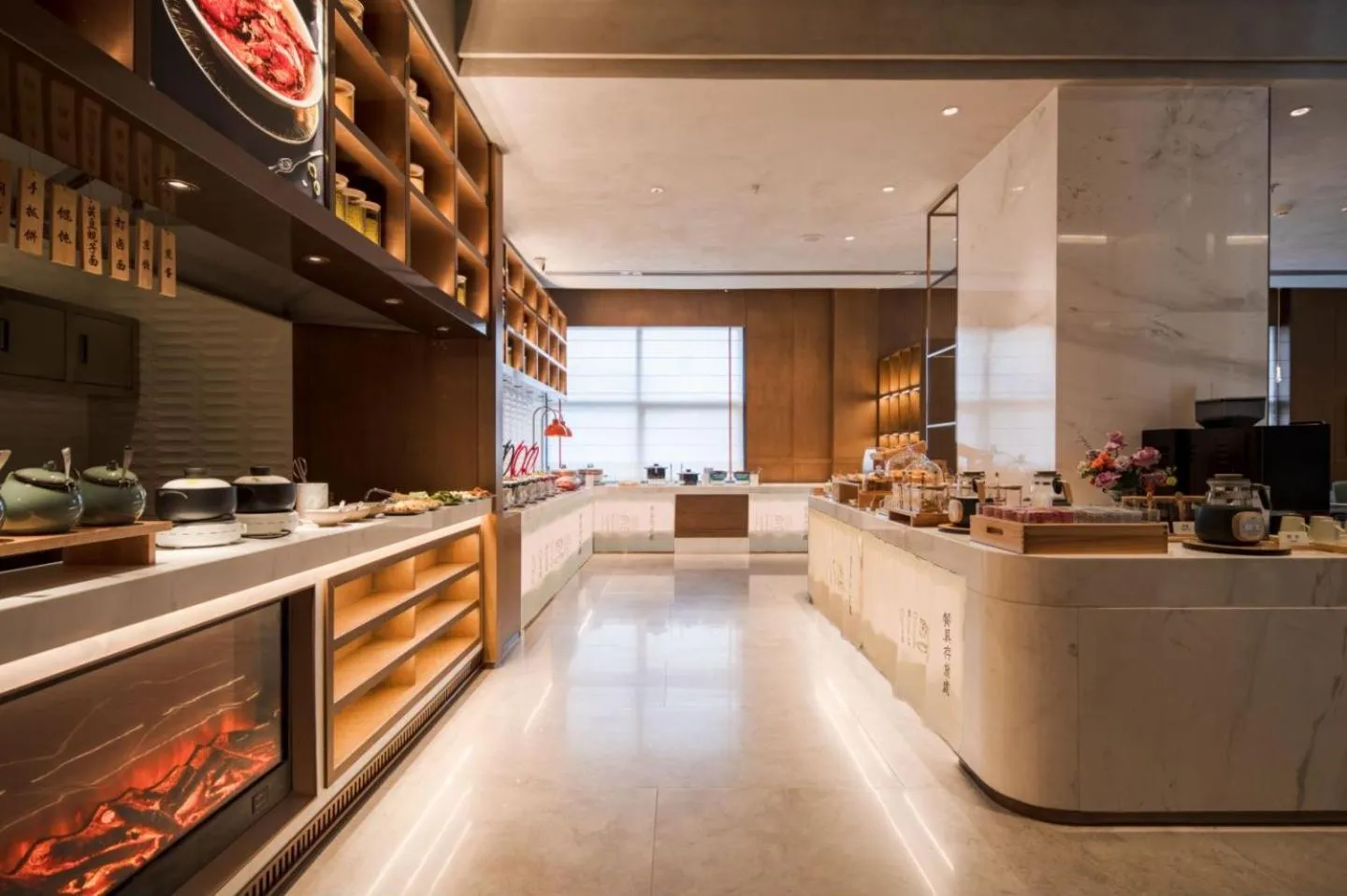 Breakfast in Atour Hotel Dalian Development Zone