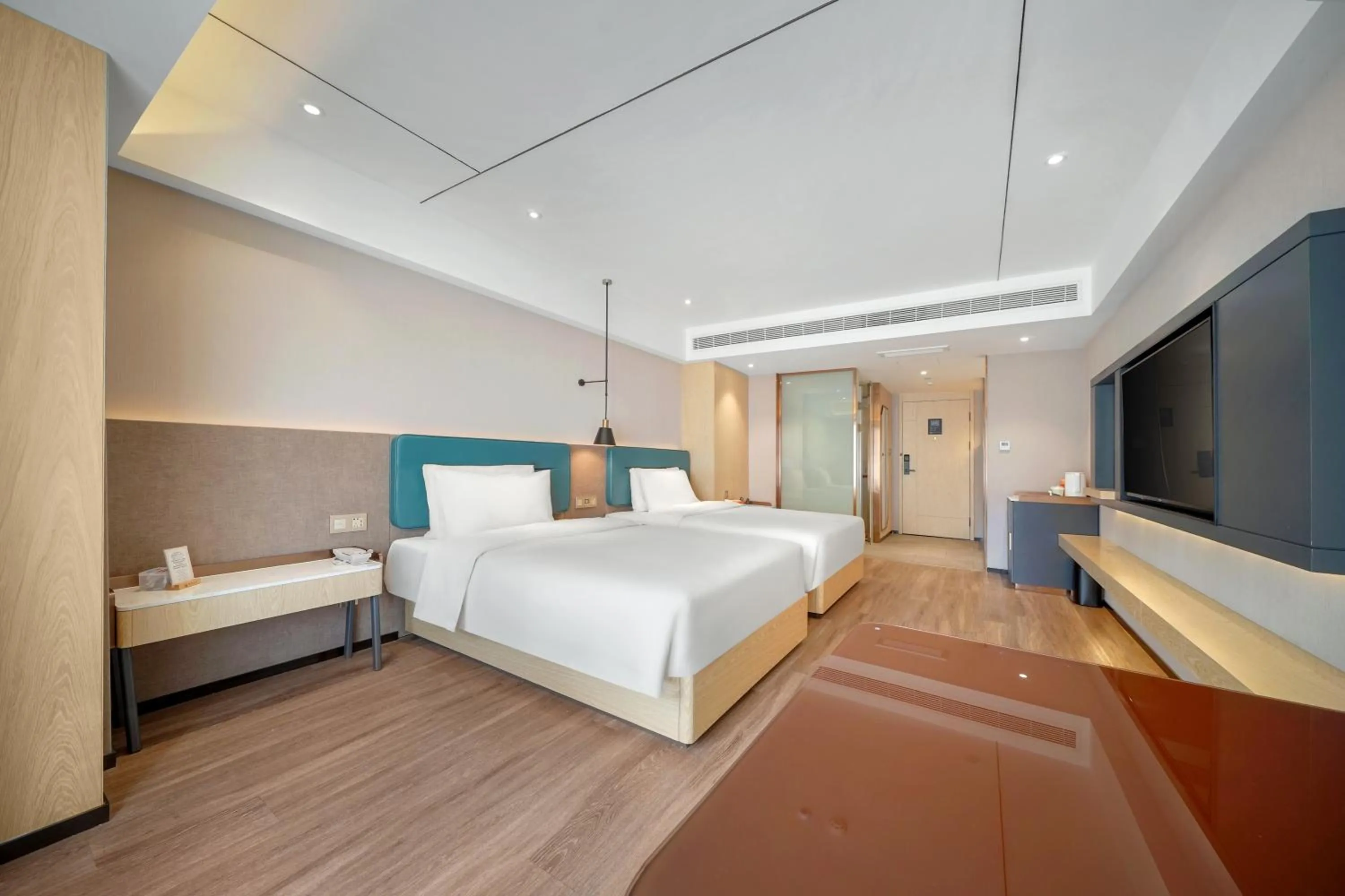 Bed in Atour X Hotel Harbin West Railway Station