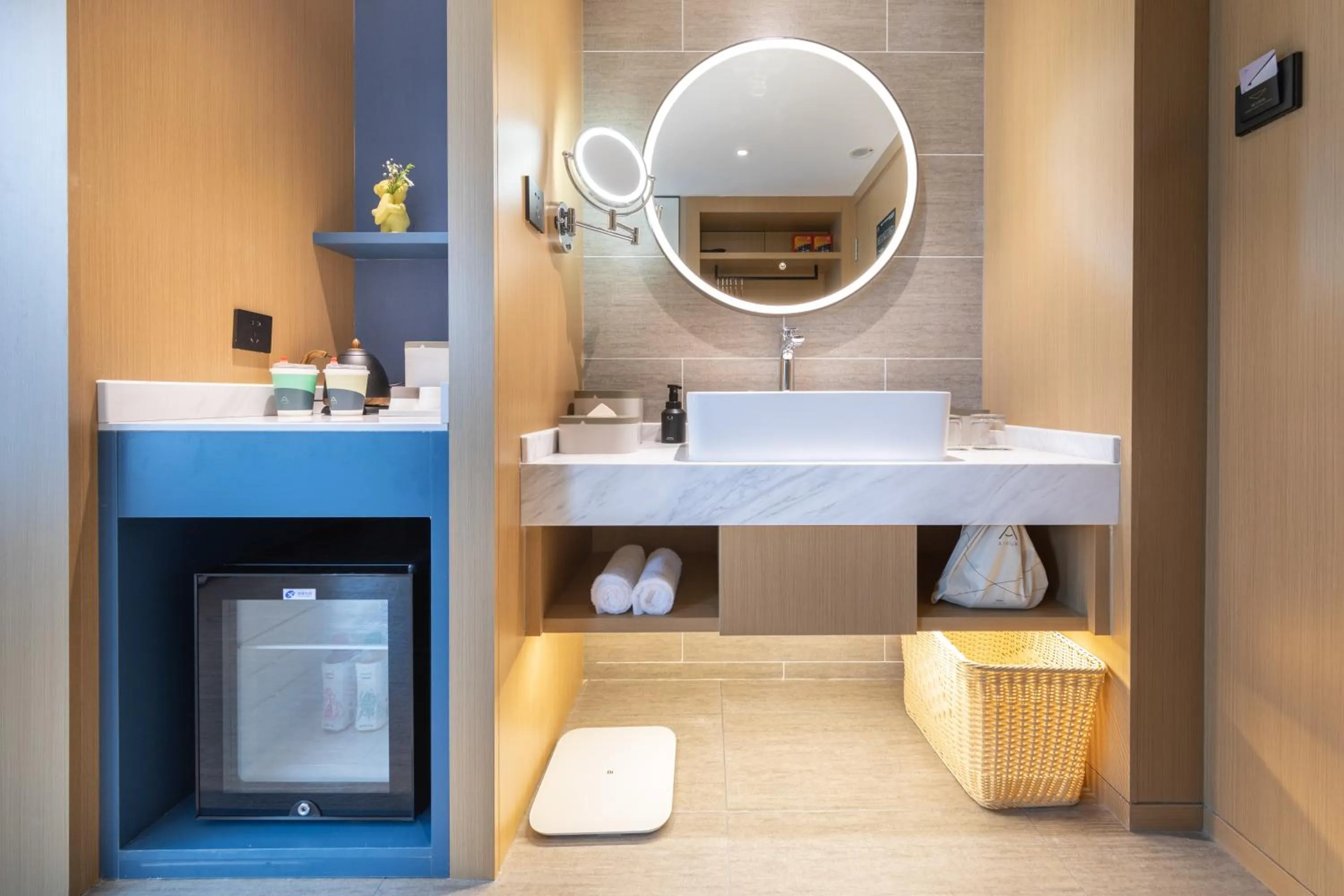 Photo of the whole room in Atour Hotel Suzhou Guanqian Street Leqiao Station