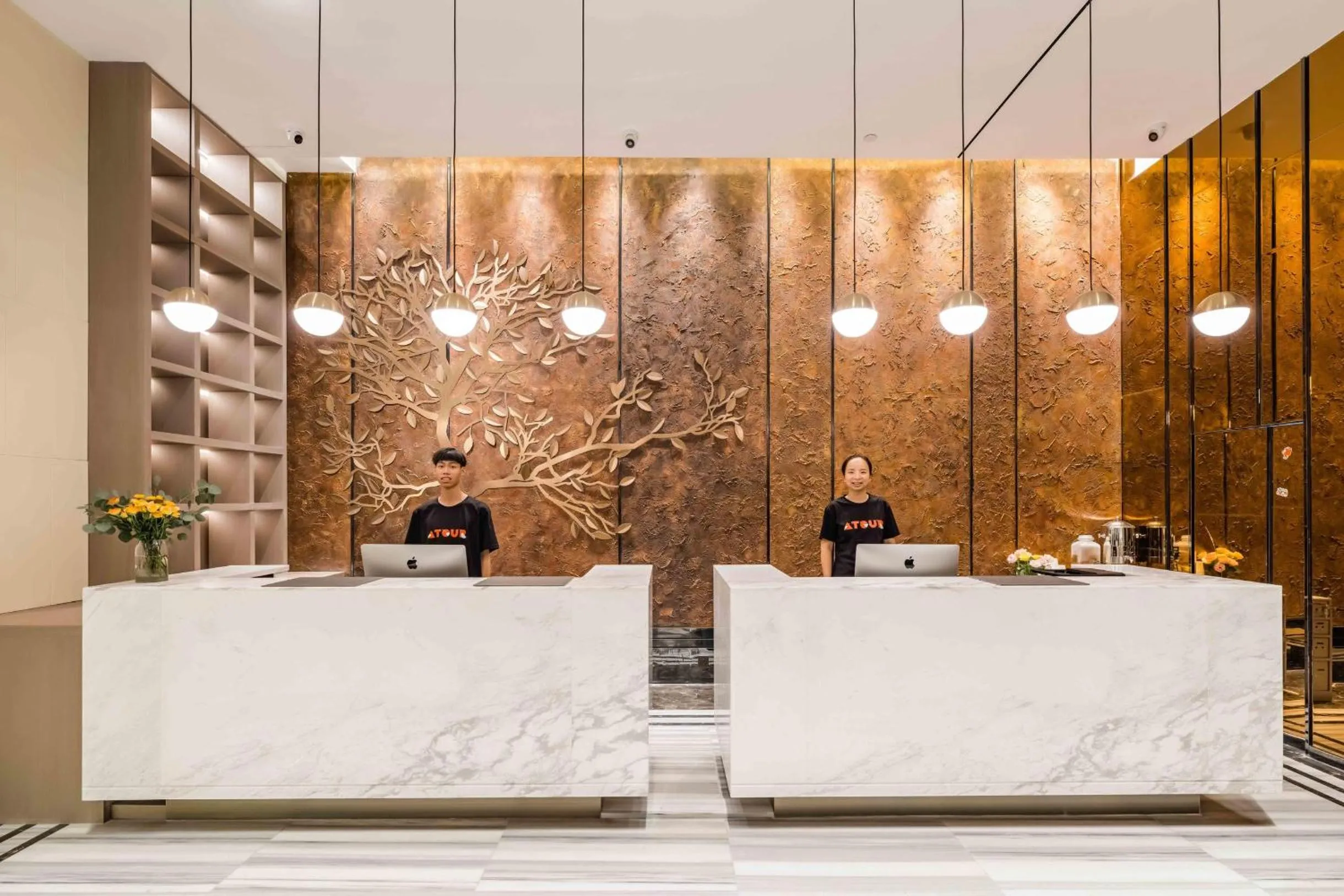 Property building in Atour Hotel Wushan Road Fuzhou Three Lanes and Seven Alleys