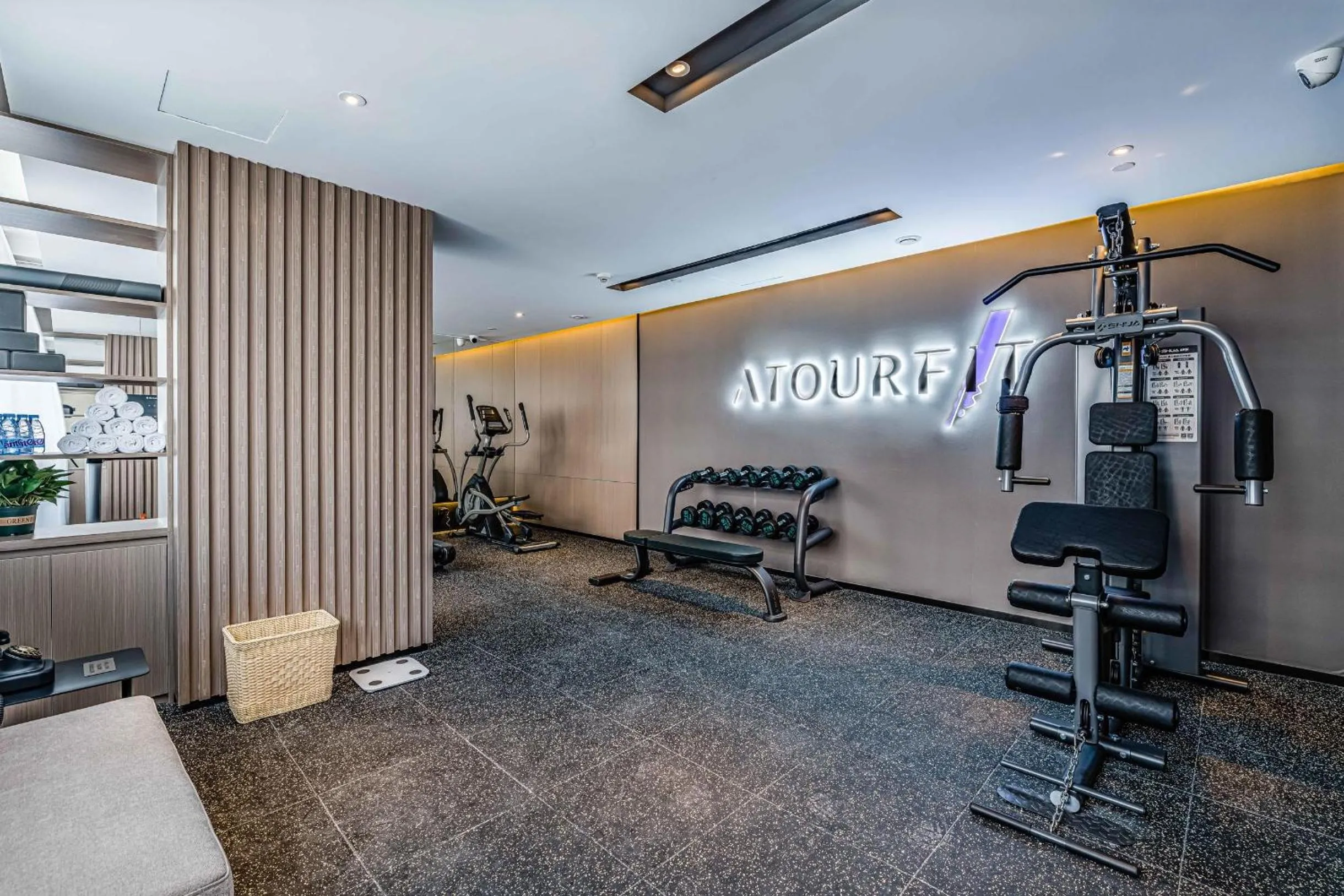Fitness centre/facilities in Atour Hotel Wushan Road Fuzhou Three Lanes and Seven Alleys