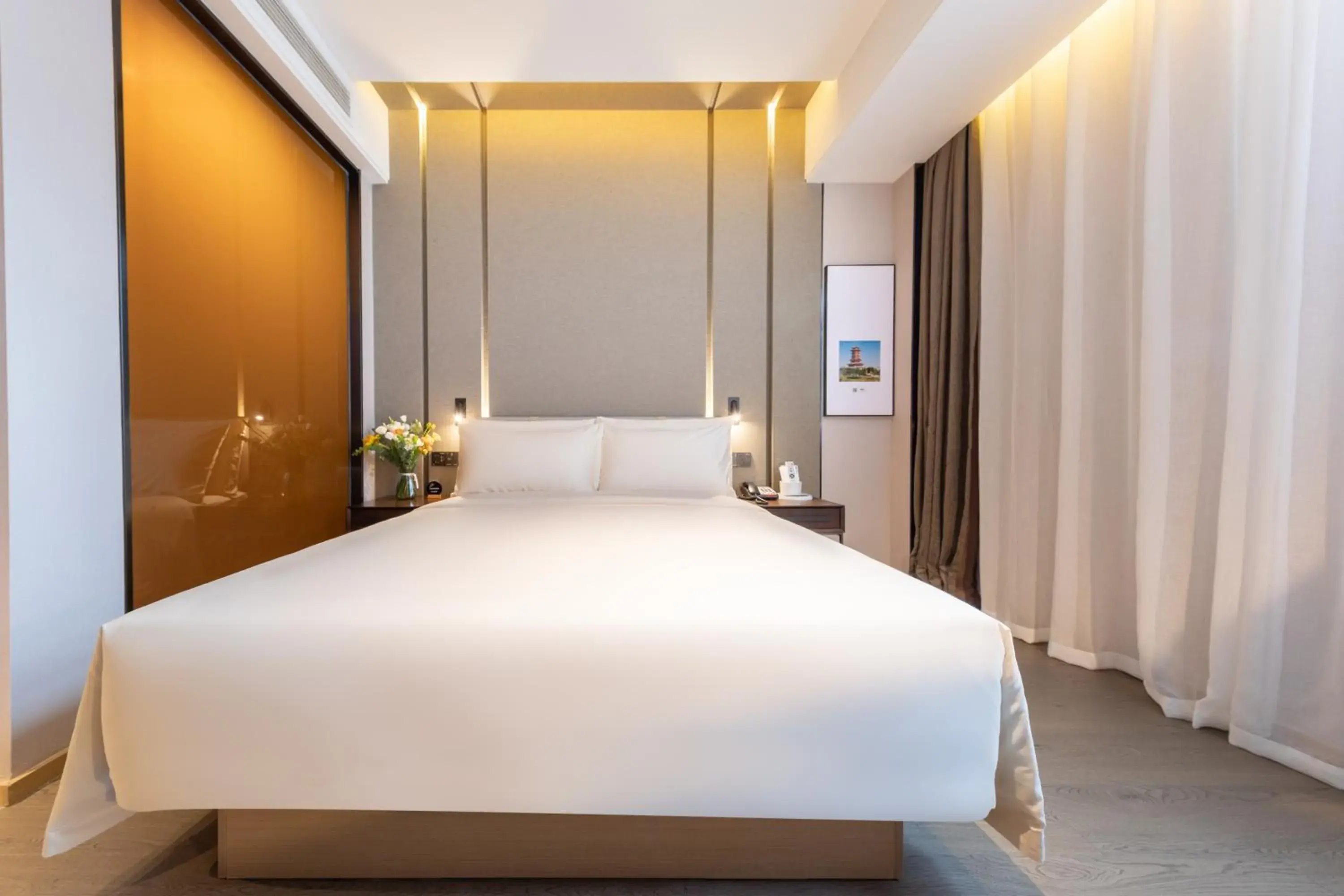 Bed in 厦门火车站明发广场亚朵酒店 Bed in 厦门火车站明发广场亚朵酒店