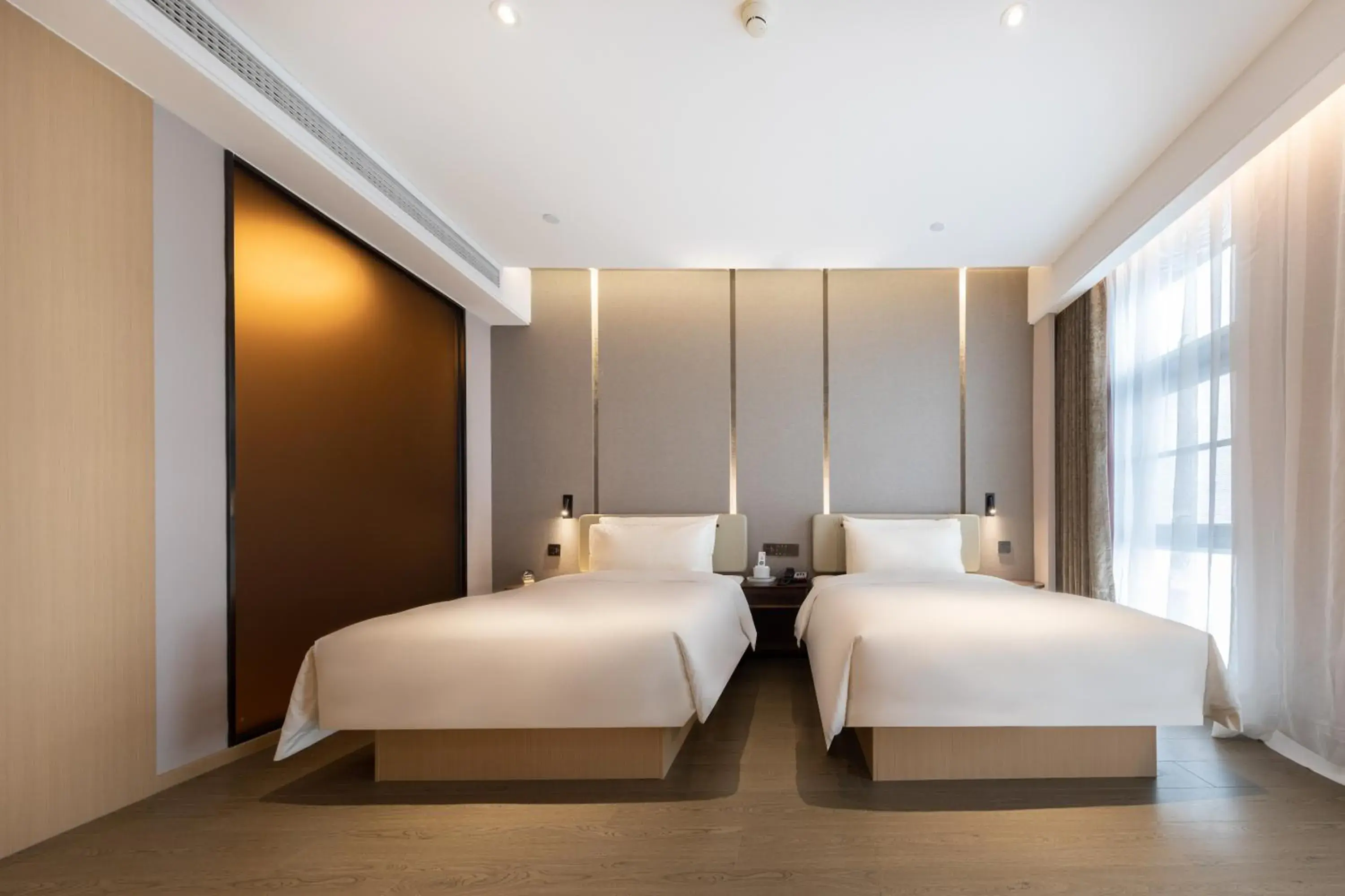 Bed in 厦门火车站明发广场亚朵酒店 Bed in 厦门火车站明发广场亚朵酒店