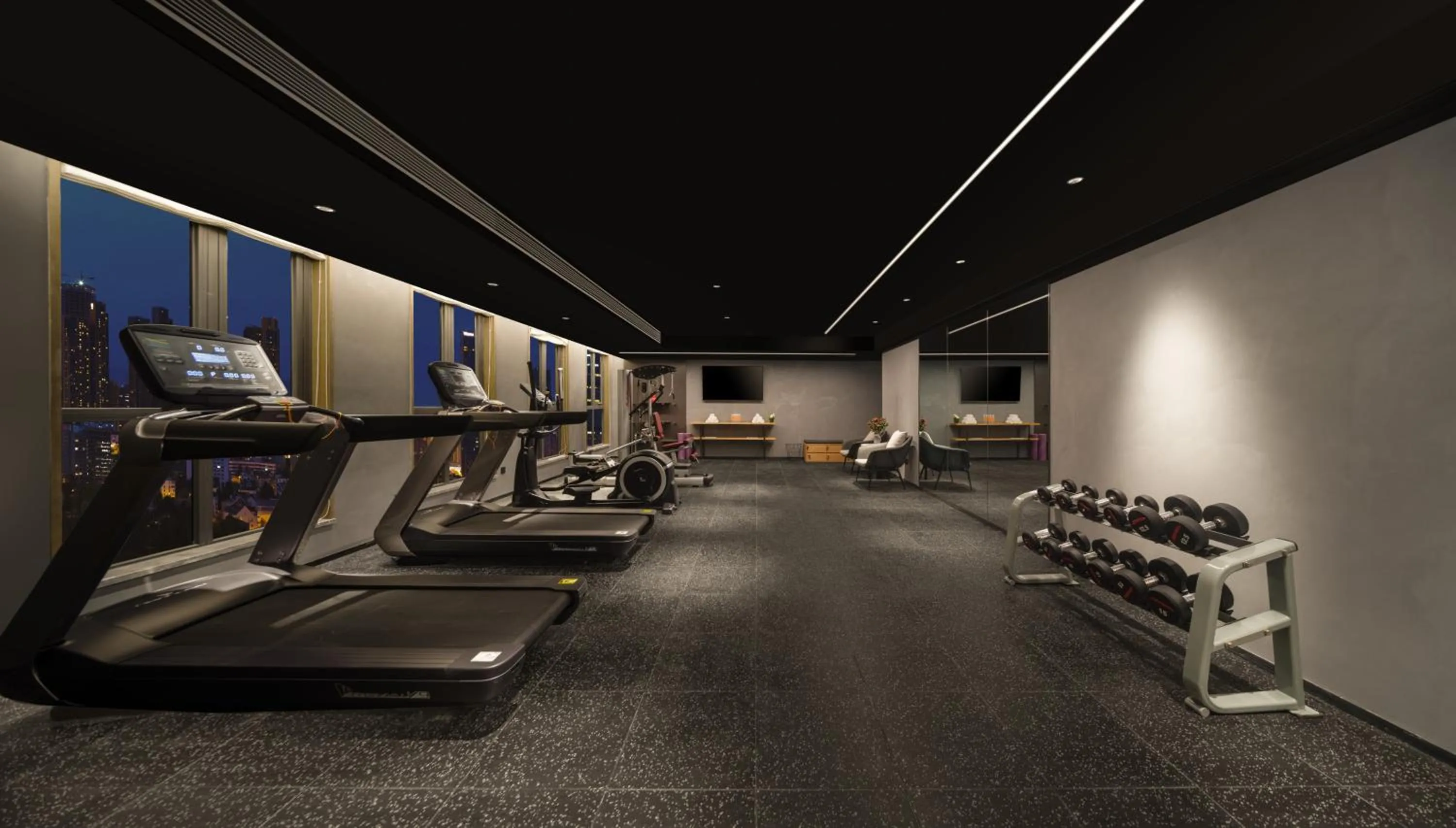 Fitness centre/facilities in Atour Hotel Jinan West Railway Station