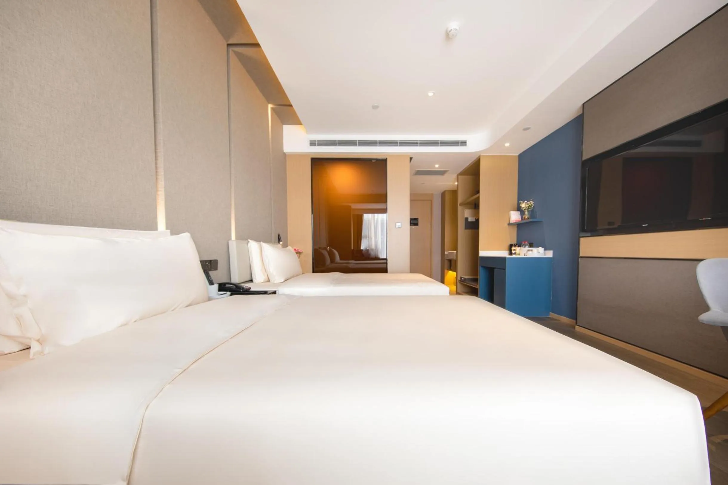 Bed in Atour Hotel South Jinan Industrial Road CBD