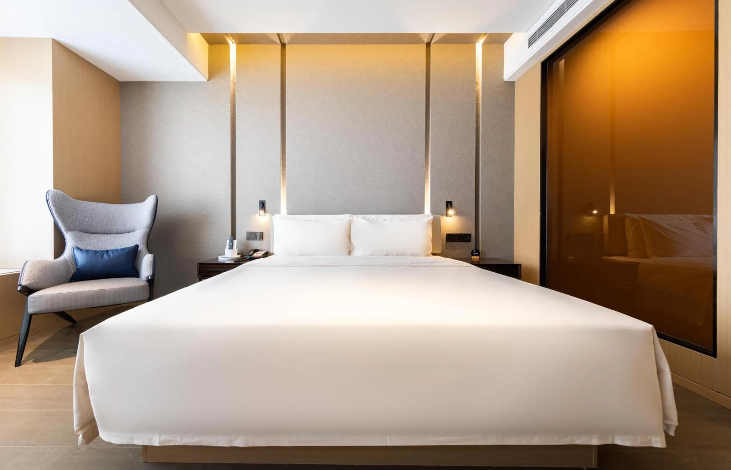 Bed in Atour Hotel South Jinan Industrial Road CBD