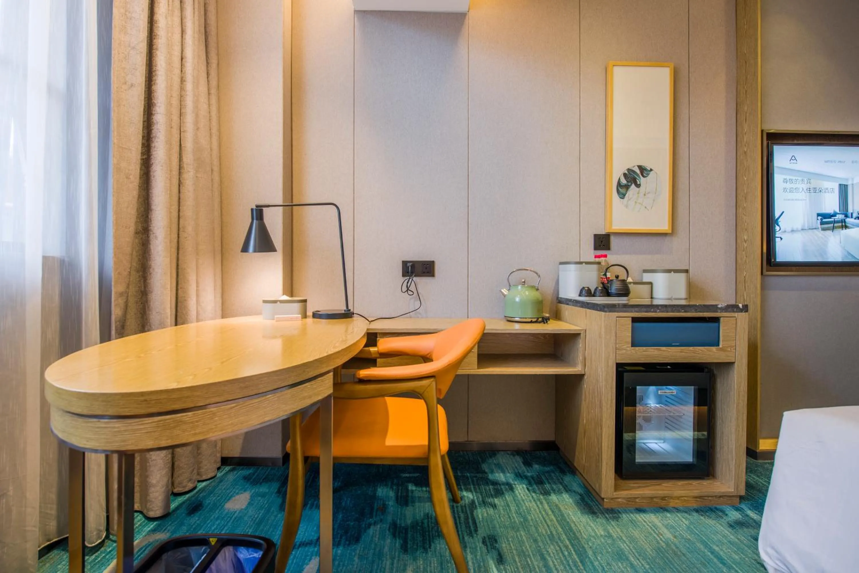 Coffee/tea facilities in Atour X Hotel Zhujiang New Town Tianhe Park Station Guangzhou close to Canton Fair -Free shuttle bus to Canton Fair