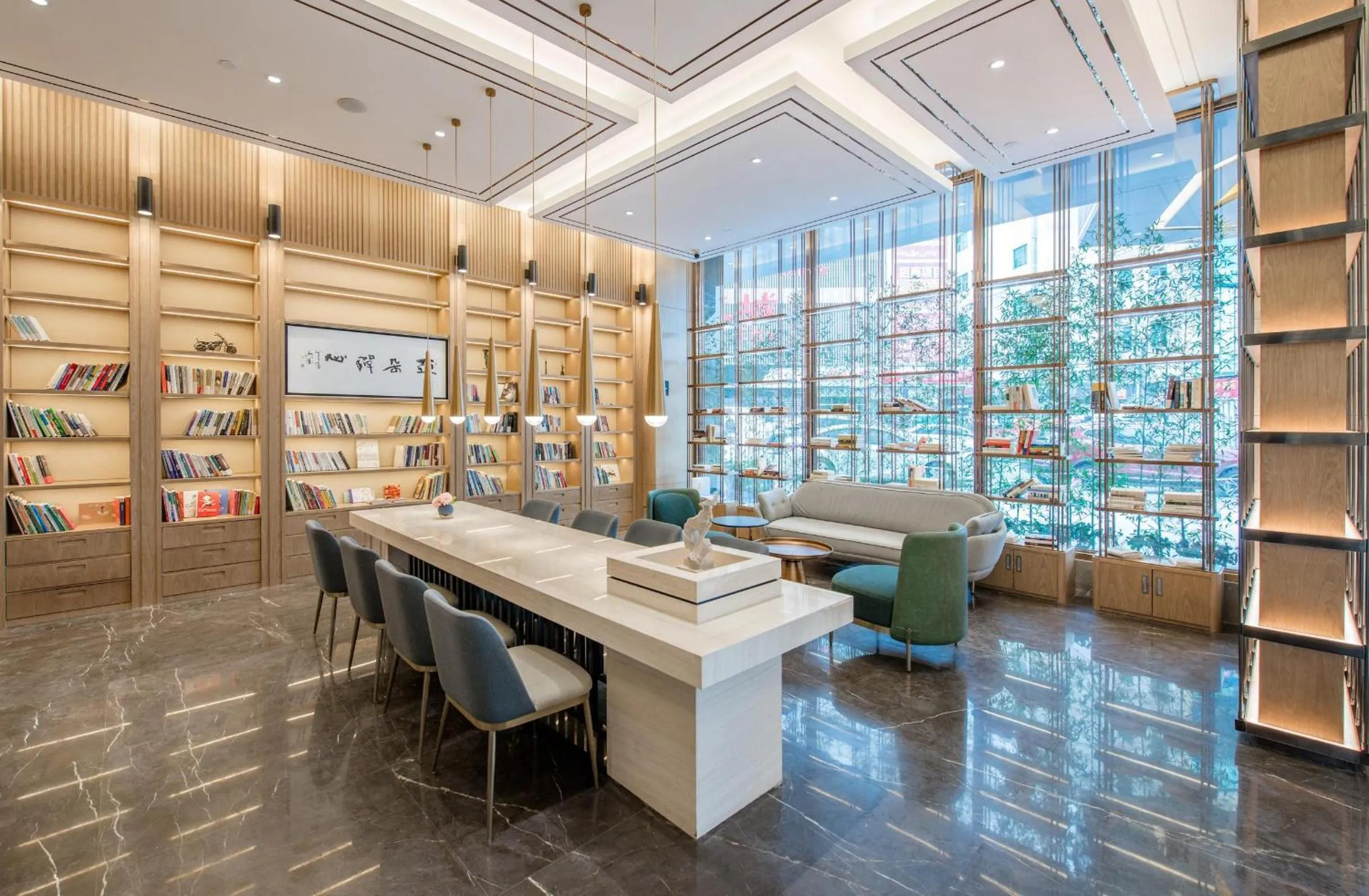 Seating area in Atour Hotel Shenzhen Baoan International Airport