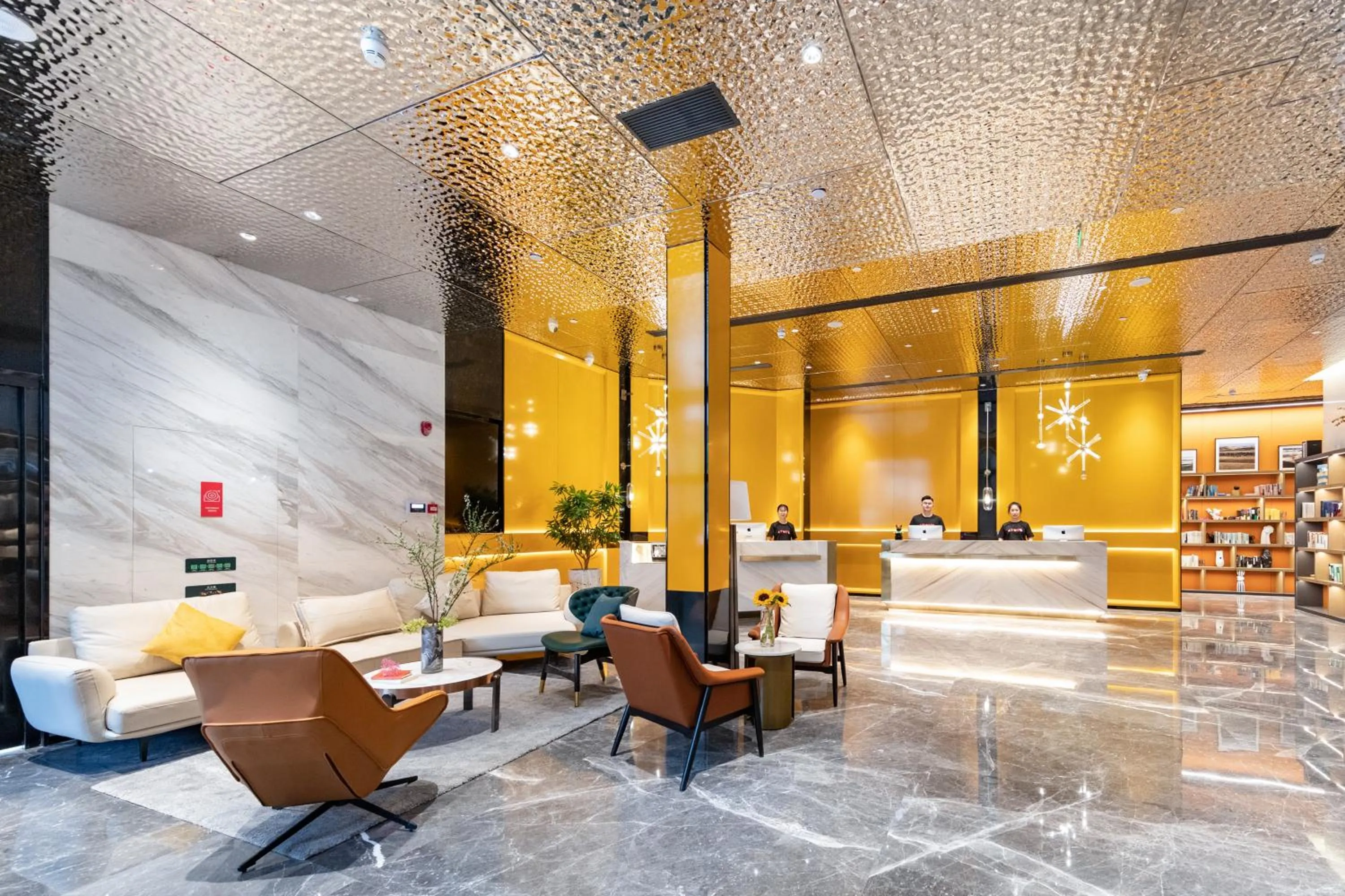 Lobby or reception in Atour Hotel Shenzhen Qianhai Baoan Center