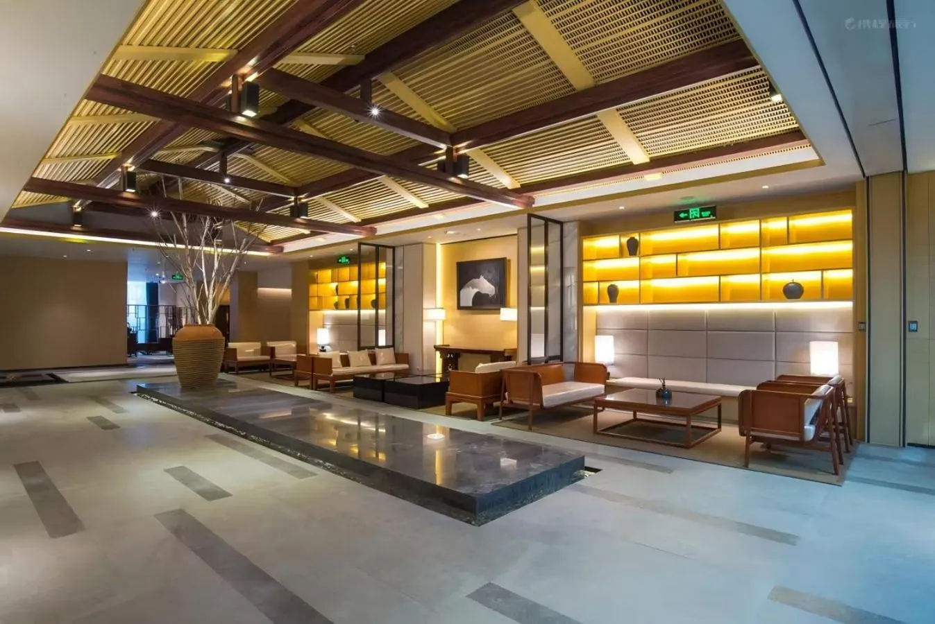 Lobby or reception in Atour X Hotel Shenzhen Futian CBD Chegongmiao
