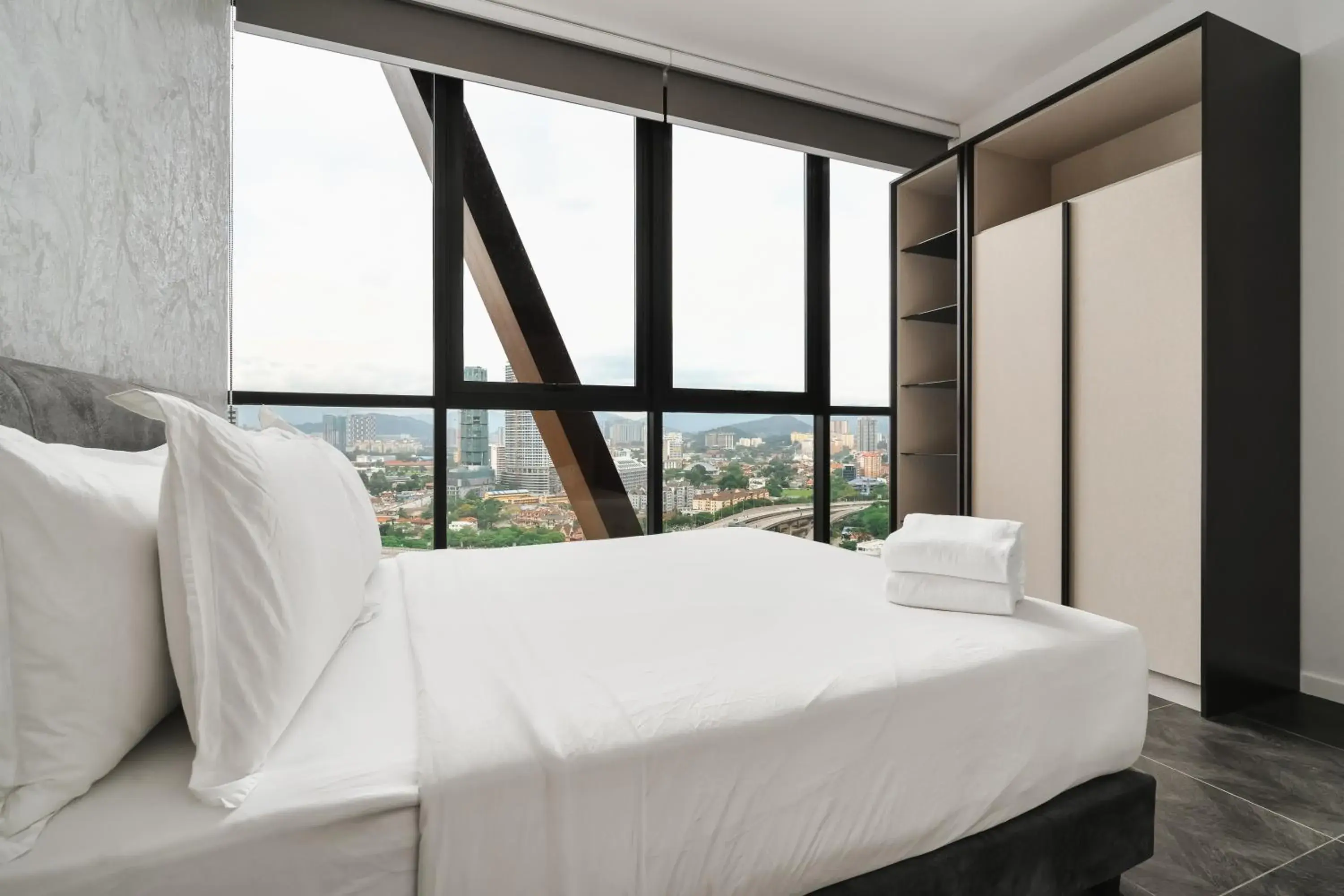 Bed in Scarletz KLCC Apartments by soulasia Bed in Scarletz KLCC Apartments by soulasia