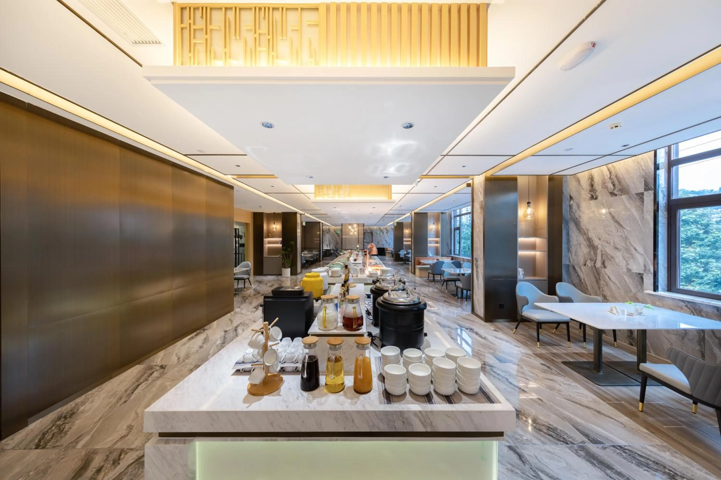Restaurant/places to eat in Atour Hotel Chongqing Jiangbei International Airport Huixing Light Rail Station