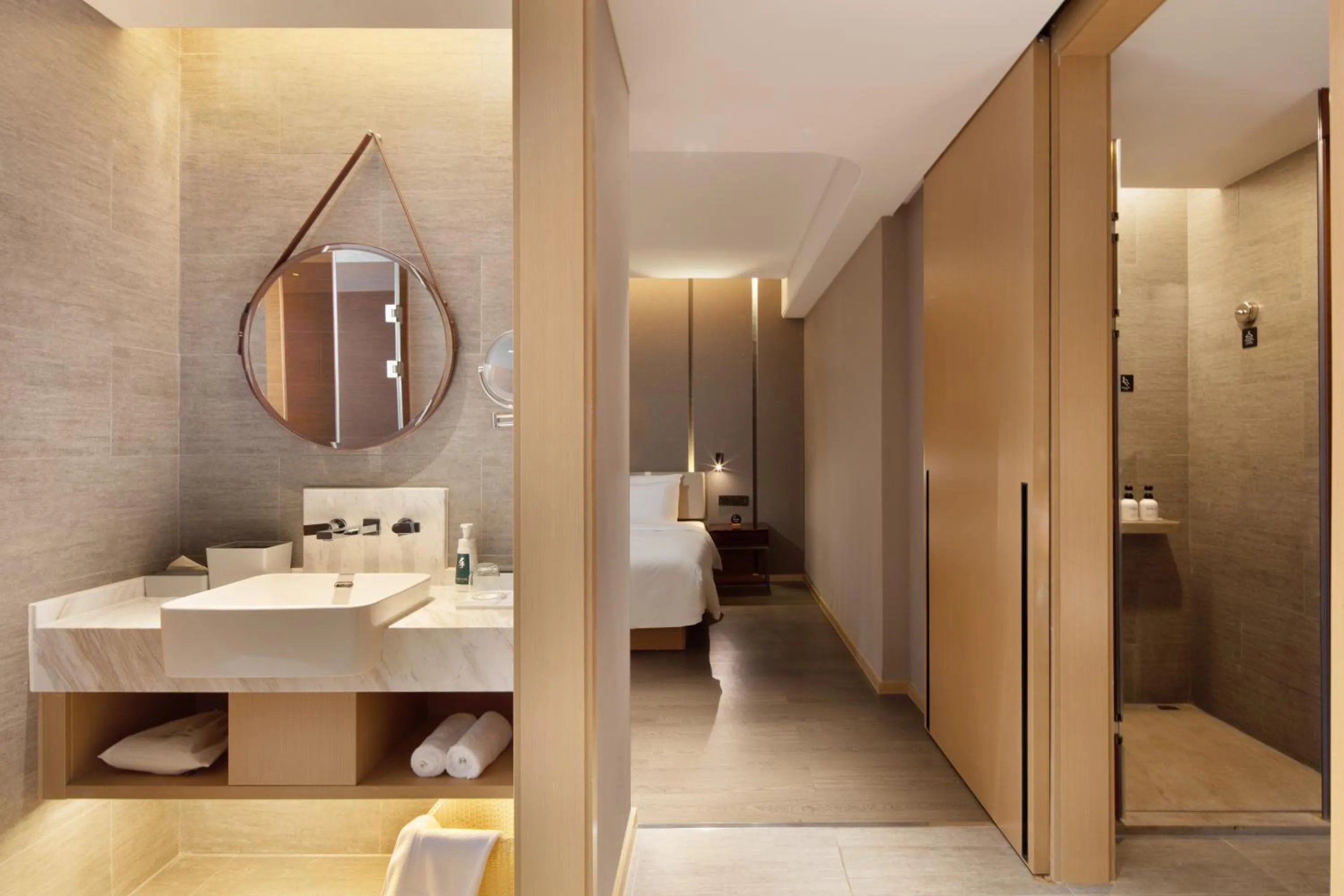 Toilet in Atour Hotel Chongqing Jiefangbei Raffles City Riverview