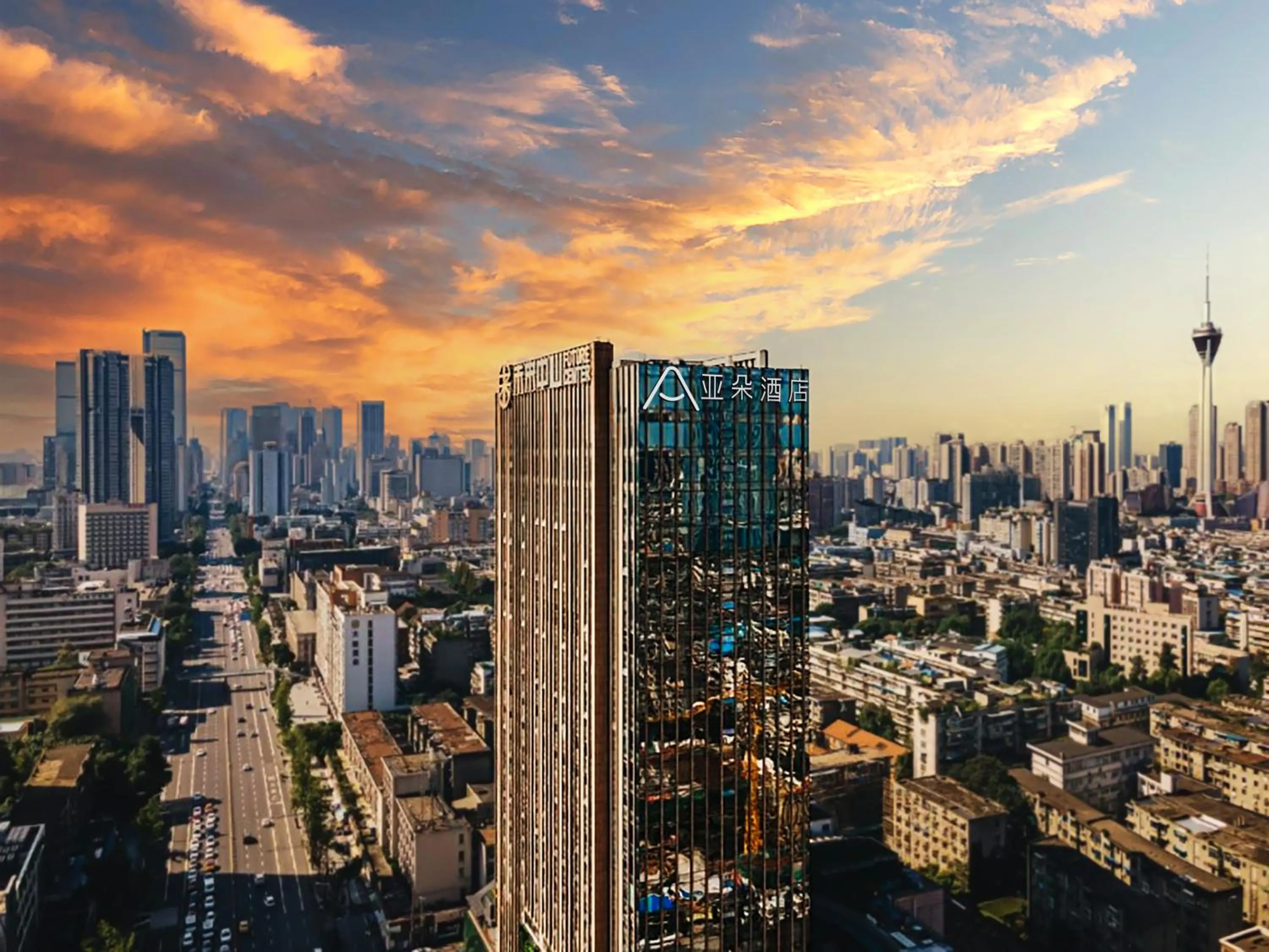 Property building in Atour Hotel Chengdu Taikoo Li Future Center
