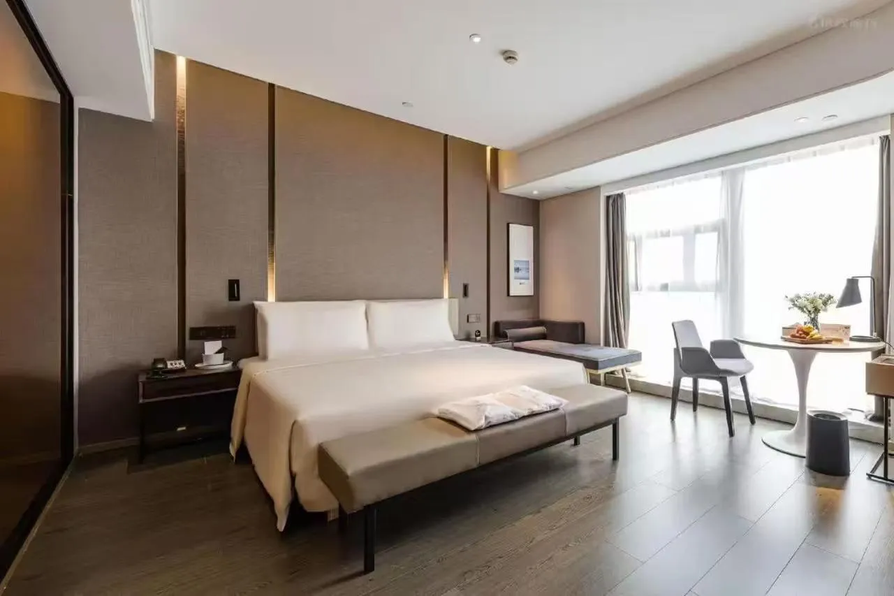 Bed in Atour Hotel Chengdu Taikoo Li Future Center