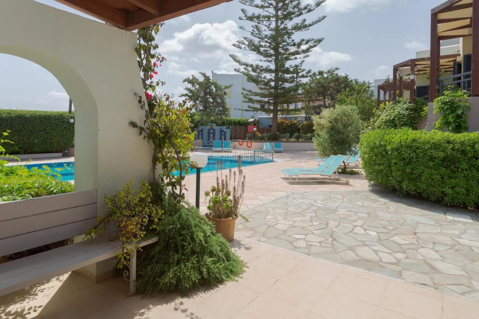 Patio in Your Memories Hotel