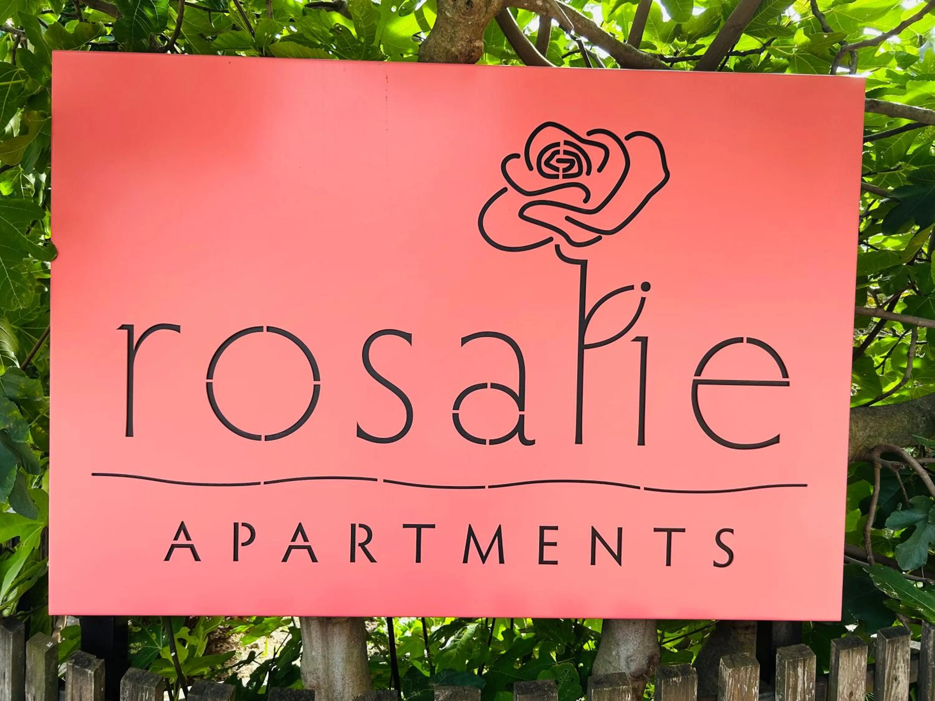 Property logo or sign in Rosalie Apartments
