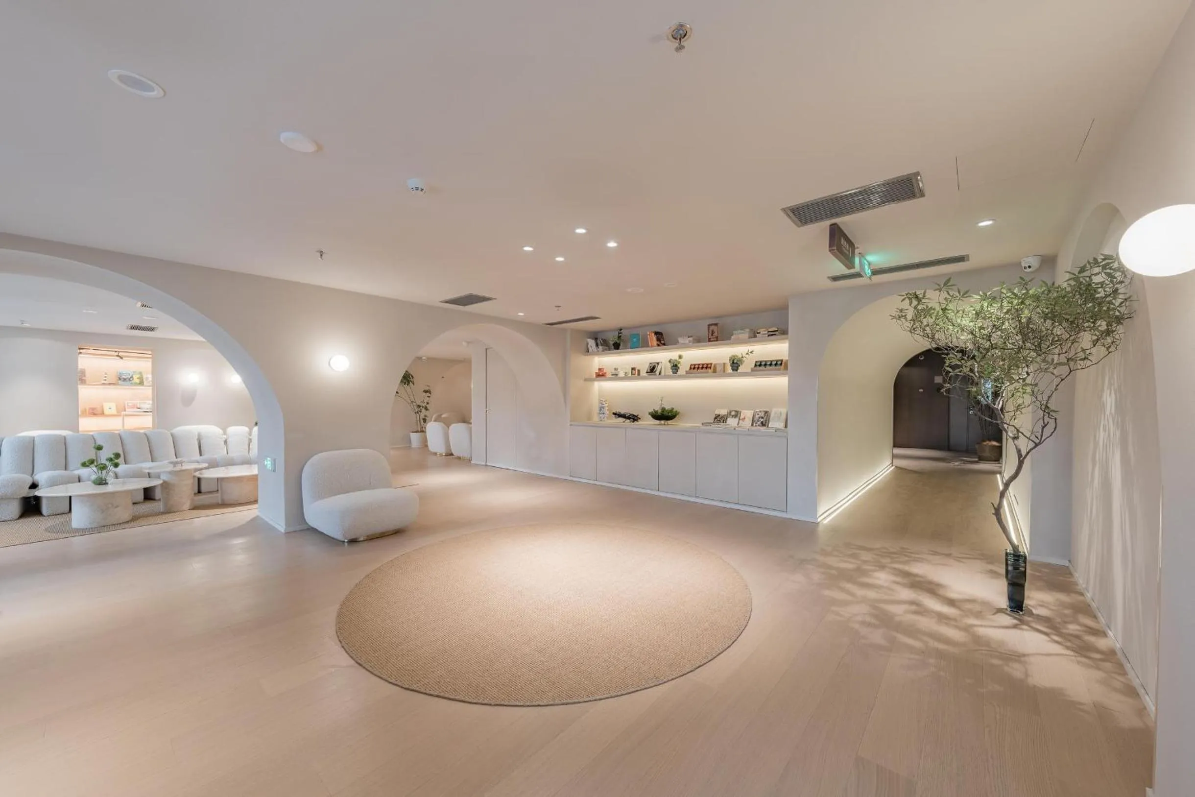 Seating area in Atour S Hotel Beijing Guomao CBD - FunsCenter